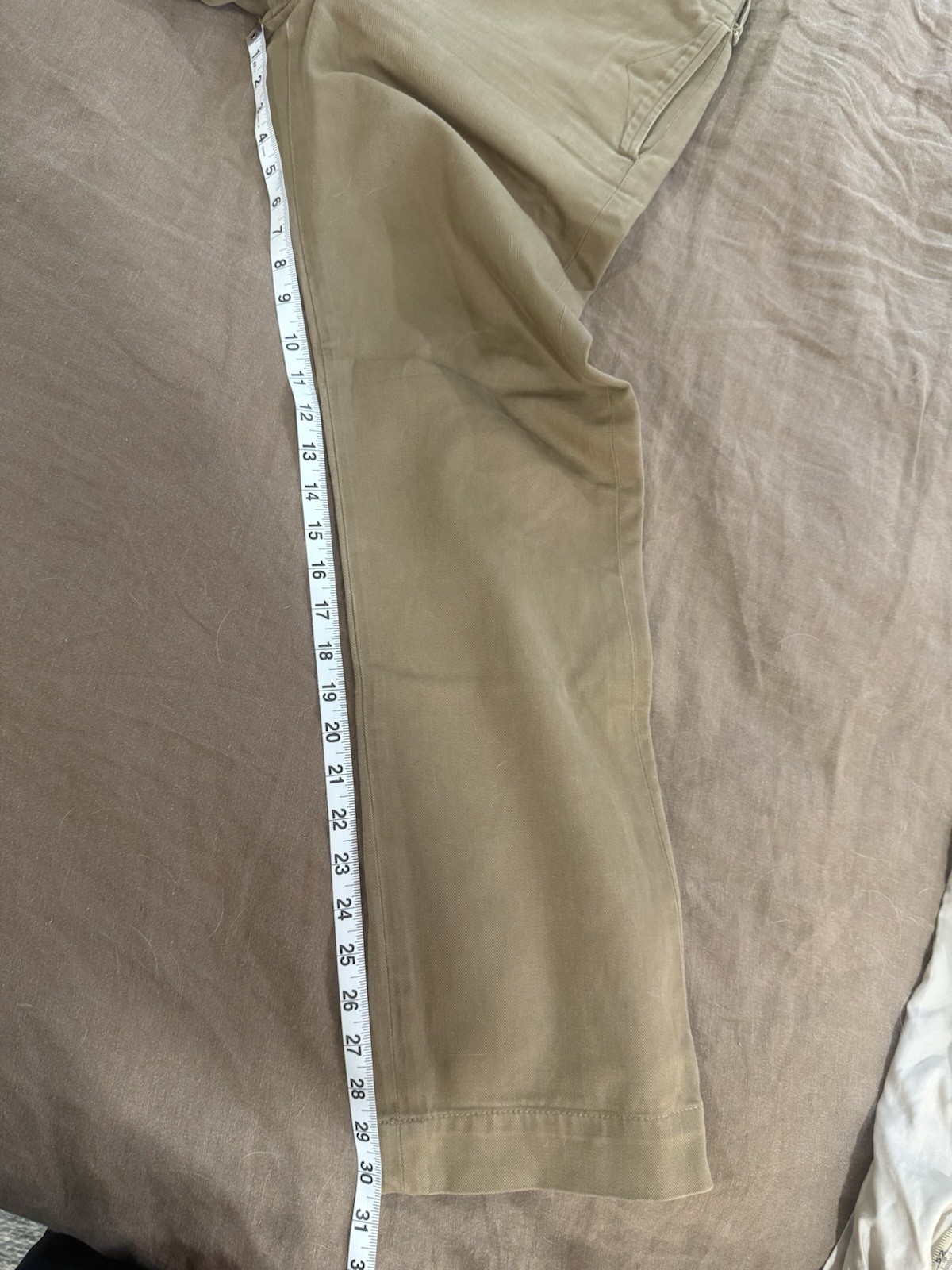 RRL Double RL Officer’s Chino Pants Selvedge, Size 31×32