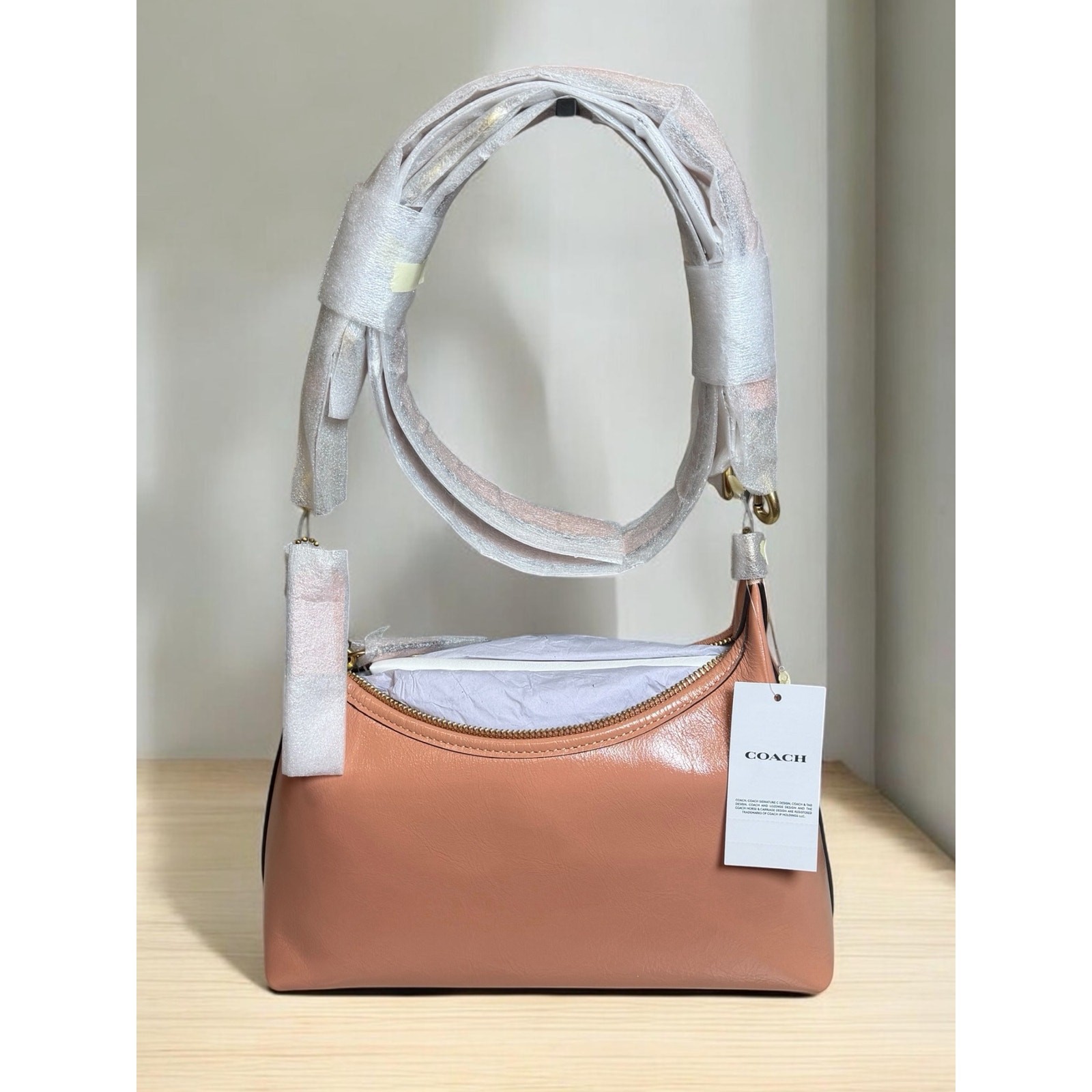 NWT Coach Glazed Juliet 25 Shoulder Bag & Leather Essential Card Holder
