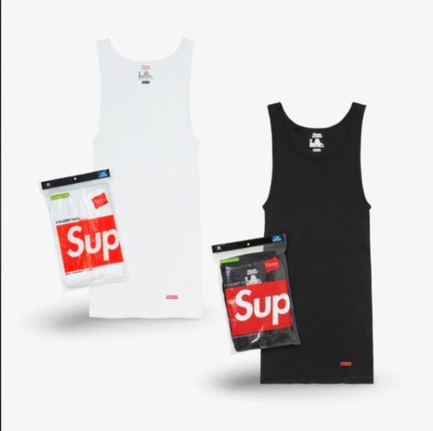 Supreme Hanes Tagless Tank Tops (1-3 pack) | 100% Cotton | Authentic