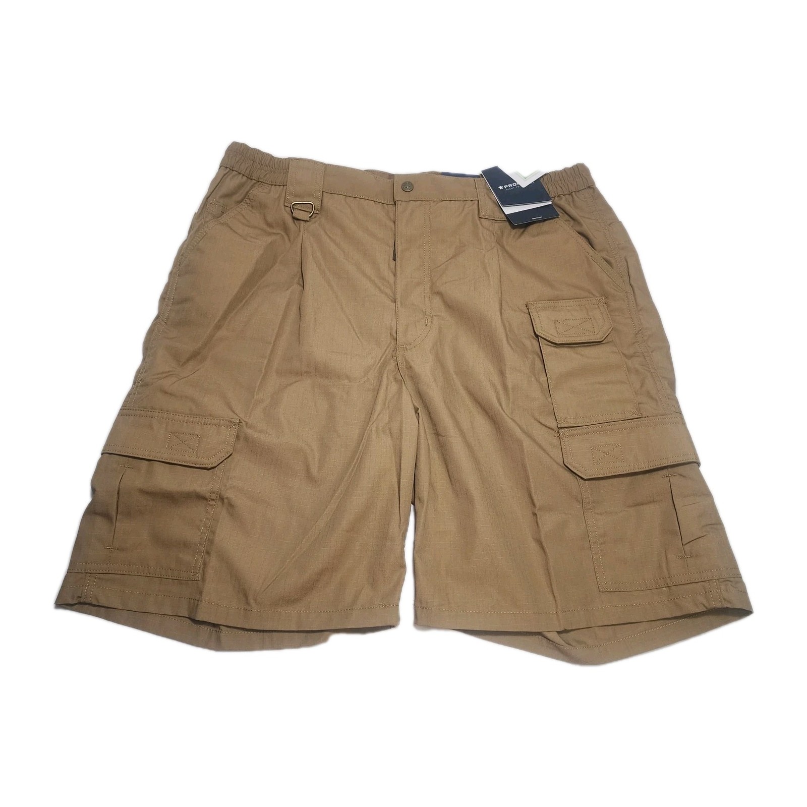 PROPPER Lightweight Tactical RIPSTOP Teflon Cargo Shorts COYOTE, Size 40×9 – NEW