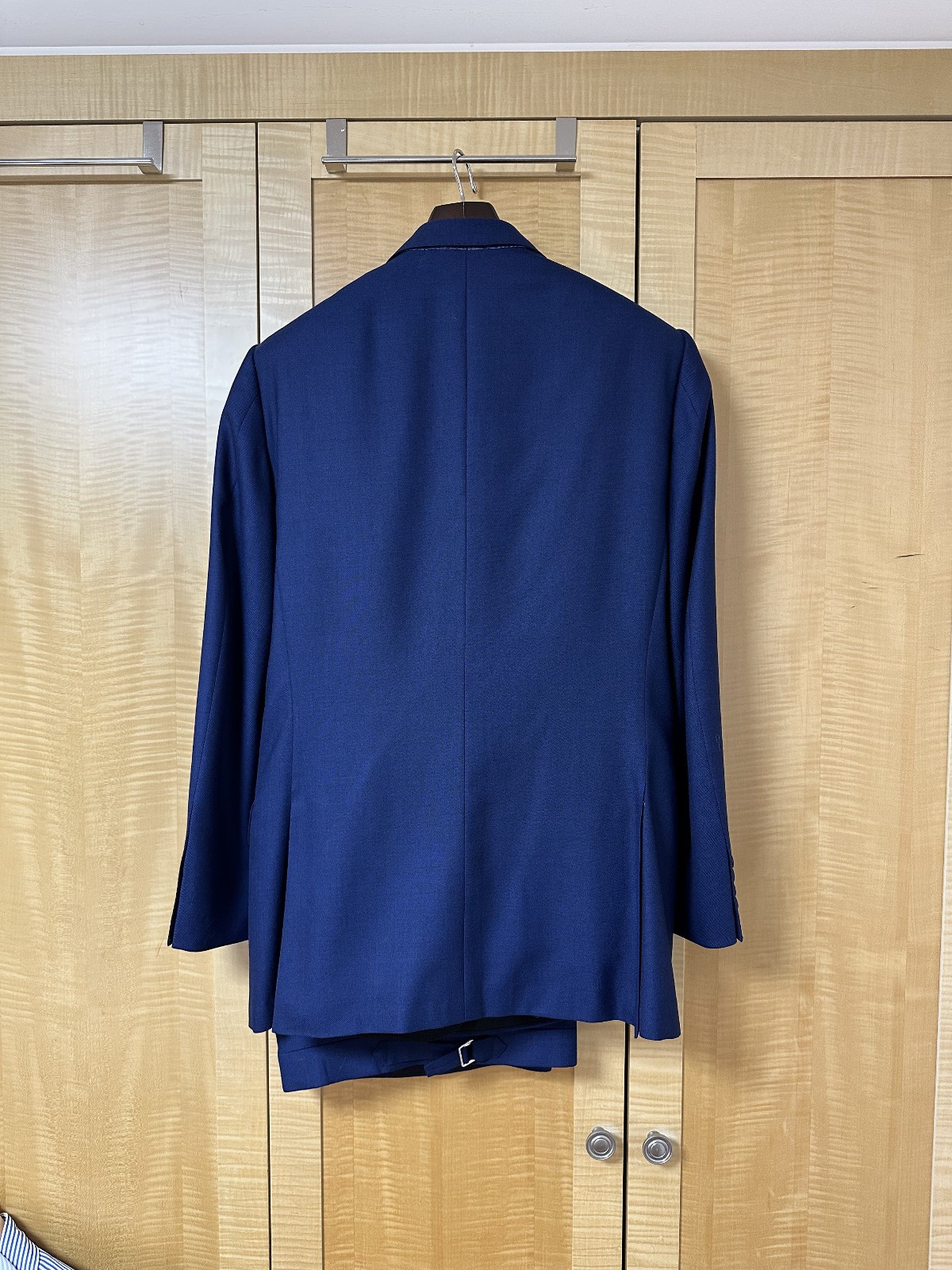 Steed Savile Row Fully Canvassed 4pc MTM Suit w/ DB Waistcoat