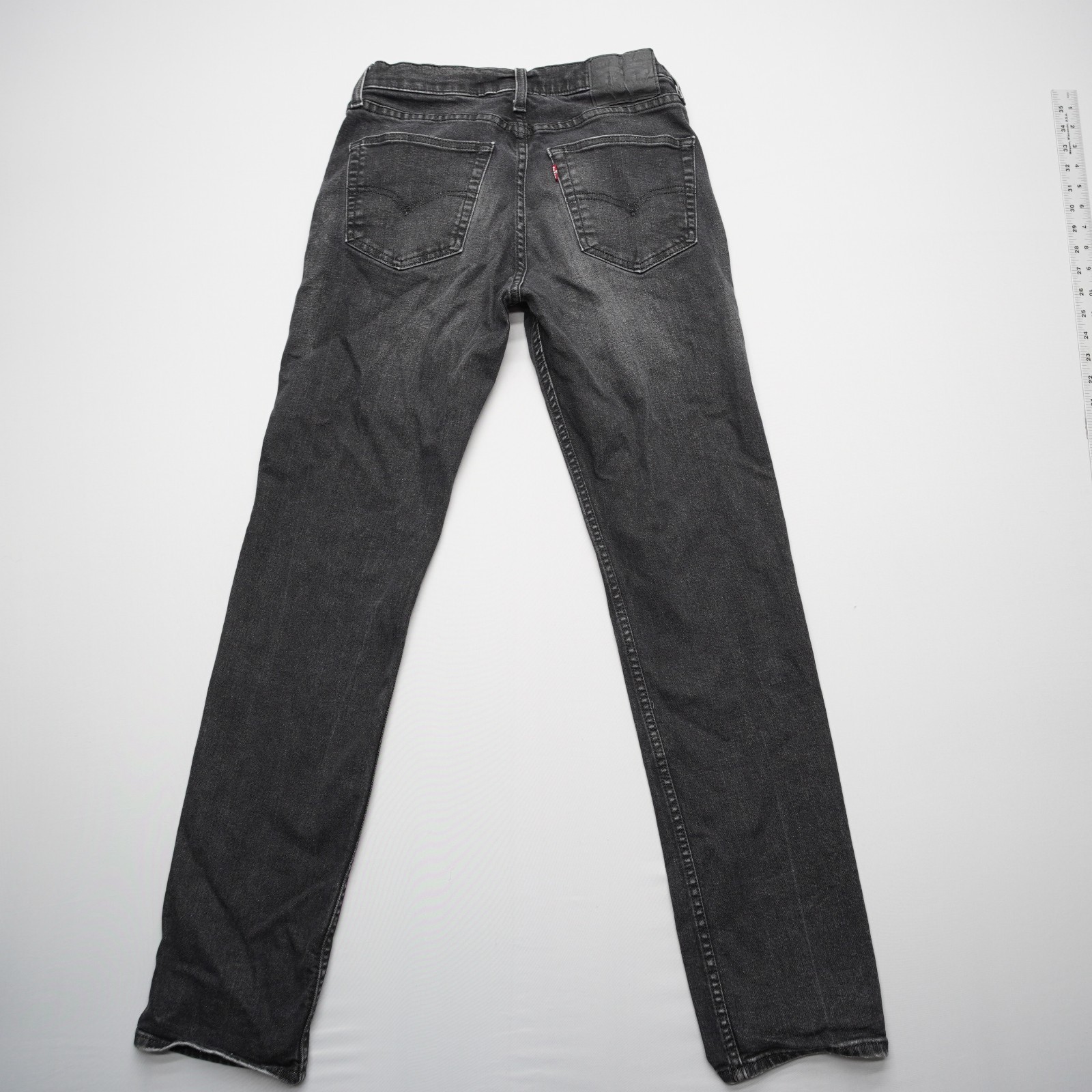 Levi’s Mens 511 Skinny Jeans Size 32 x 34 Stretch Denim Dark Grey