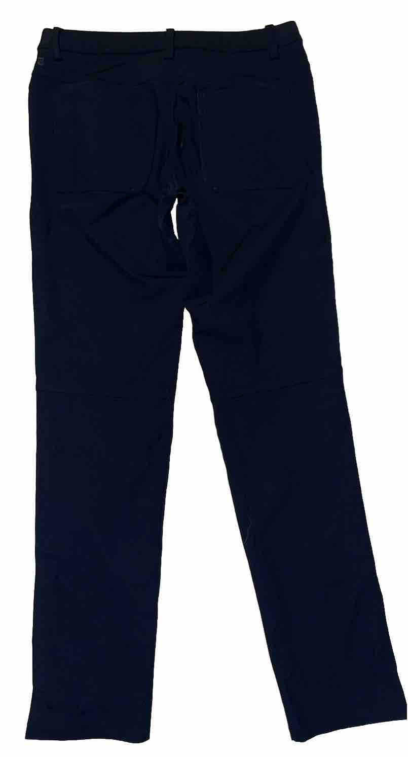 Lululemon ABC Mens 30X32 Classic Warpstreme Performance Stretch Pants Navy Blue