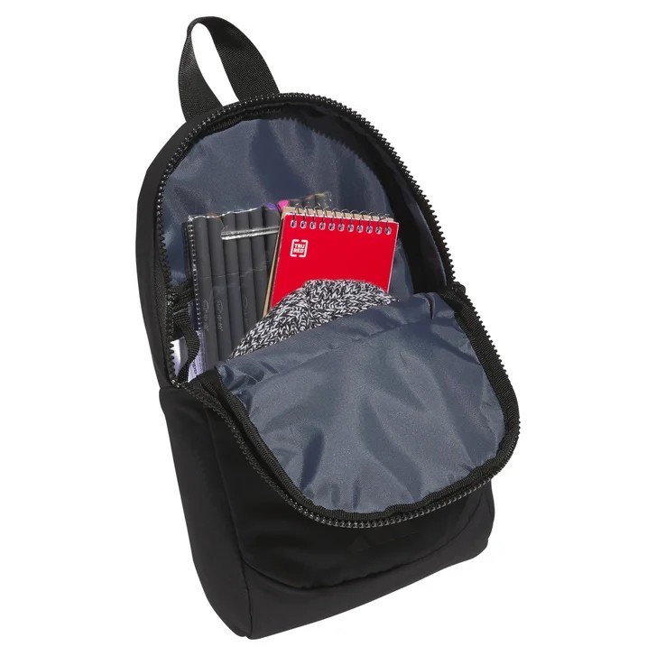 Adidas UNISEX Essentials 3 Sling Crossbody Black Bag Cell Phone Pocket New $45
