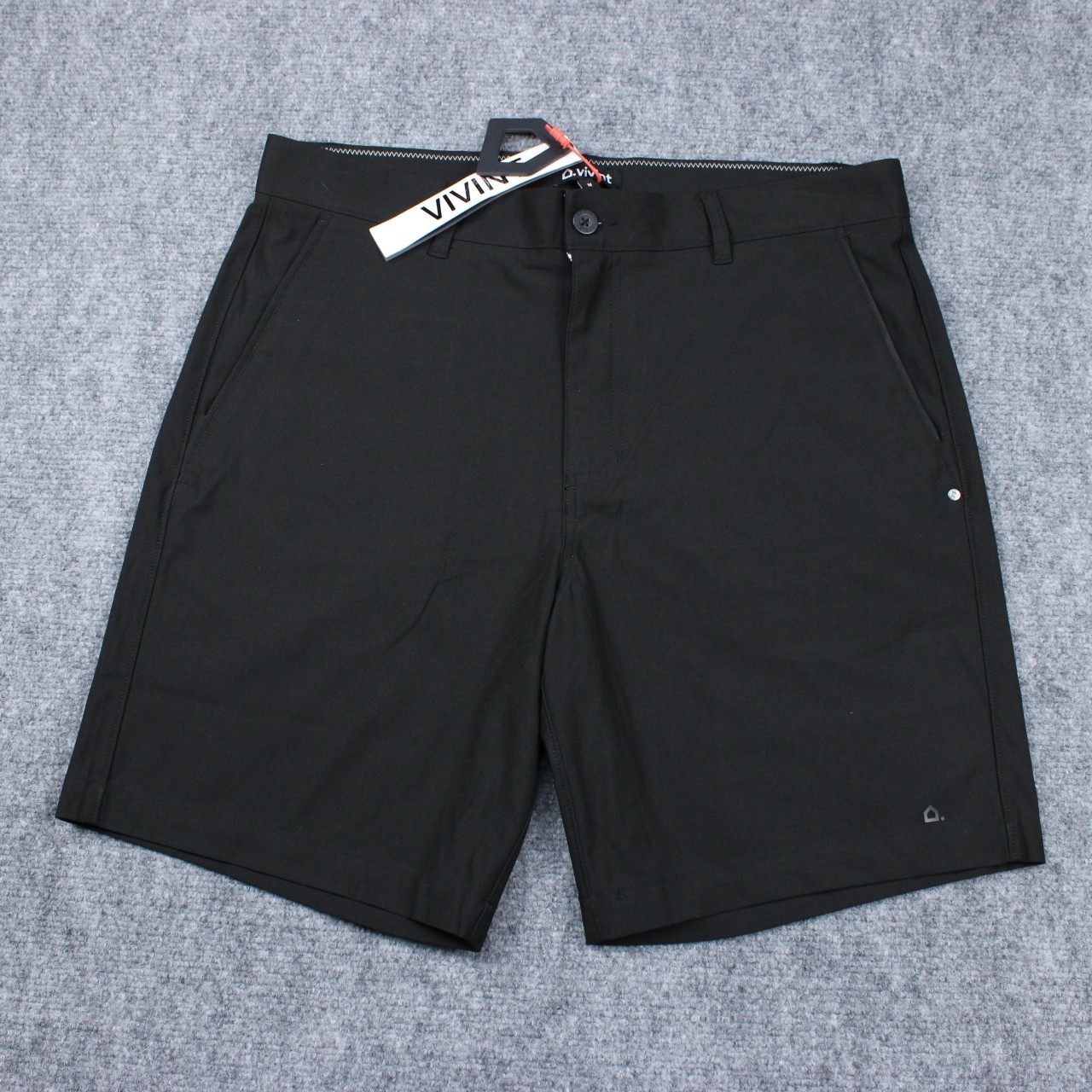NWT Vivint Chino Performance Shorts Men’s Medium Black Casual Workwear