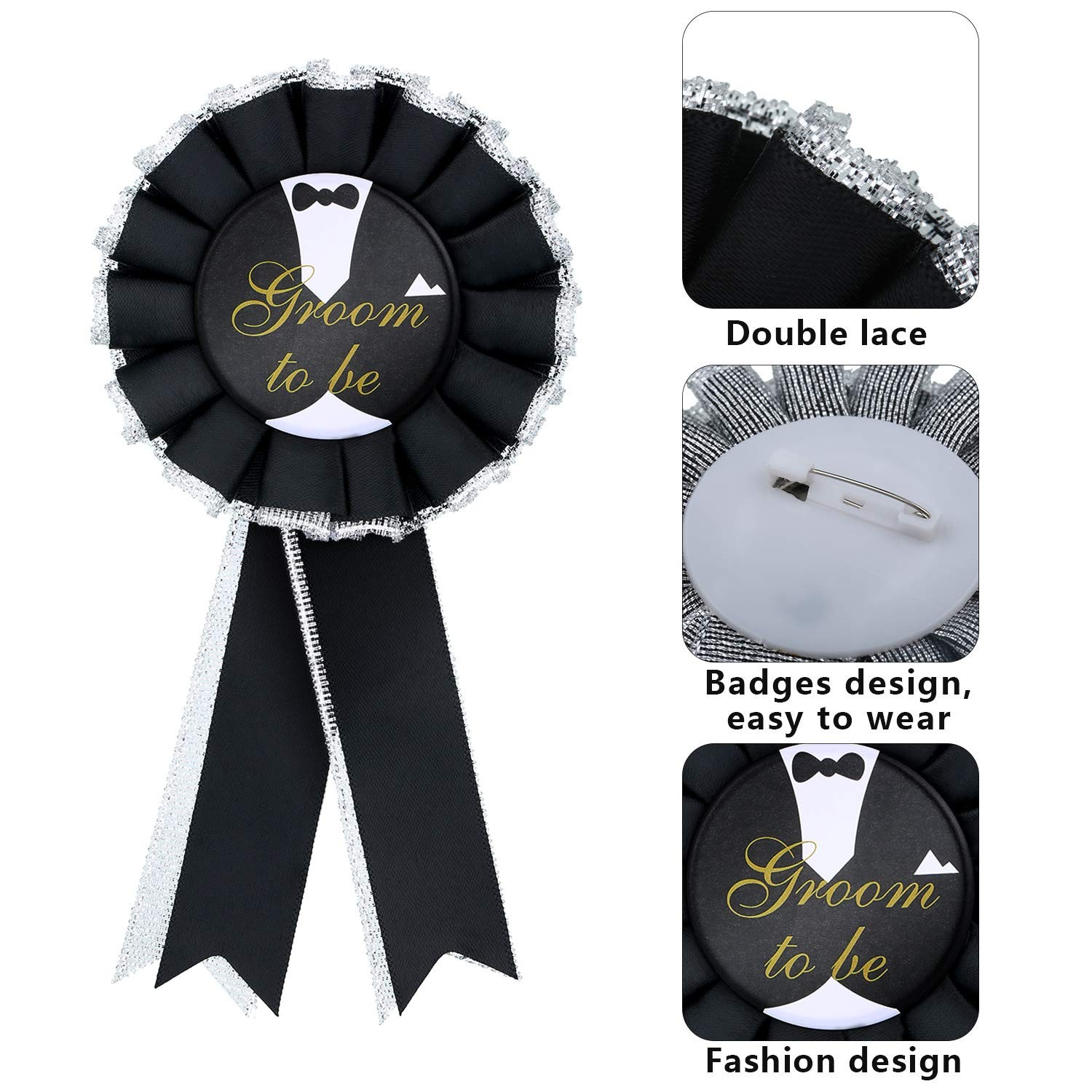 Sash: 82 Cm X 9.5 Cm, Badge: 15.5 X 8 Gold, satin (for sash), and as shown…
