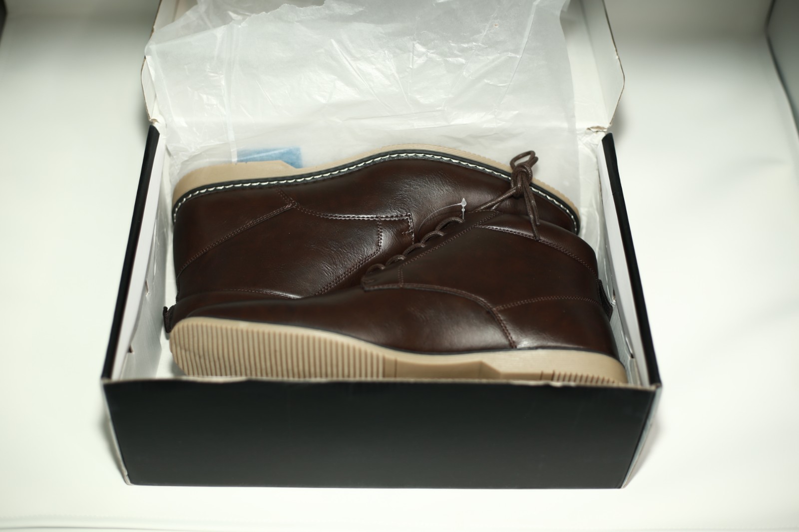 BRAND NEW Size 11 London Fog Men’s LFM Tyler Chukka Brown CL30578M-E
