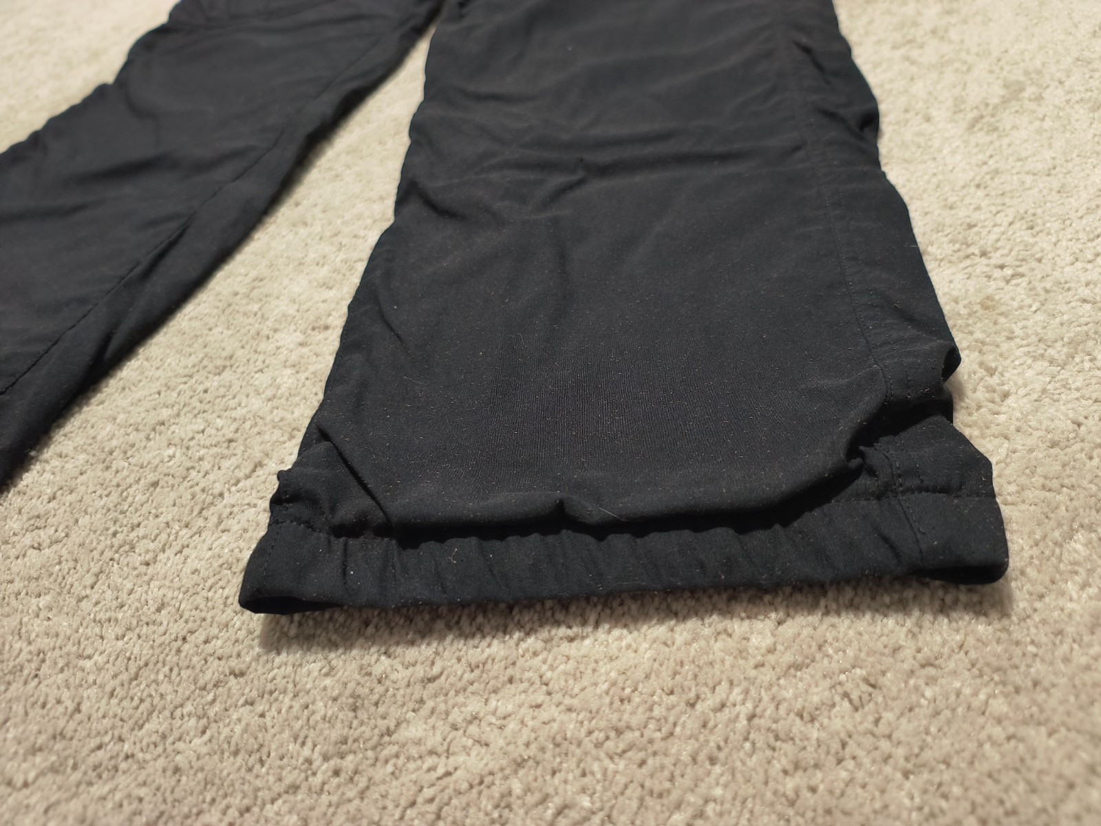 Eddie Bauer Men’s Tech Pant 34×30 Fleece Lined 2-Way Stretch Black