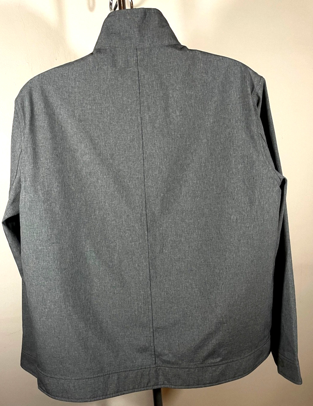 Zachary Prell Men’s Gray 3-in-1 Jacket XL Removable Quilted Vest Layered Zip Up