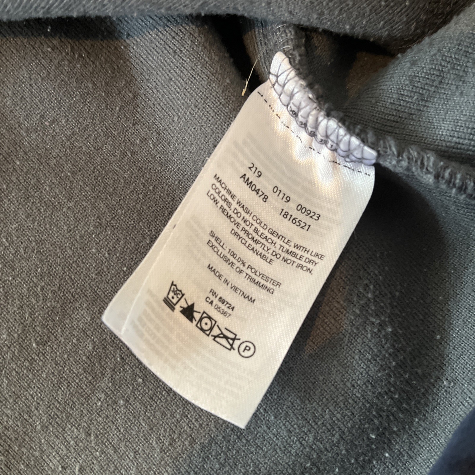 Columbia Fast Trek II Fleece Jacket Men’s Small Blue Gray Sherpa Full Zip