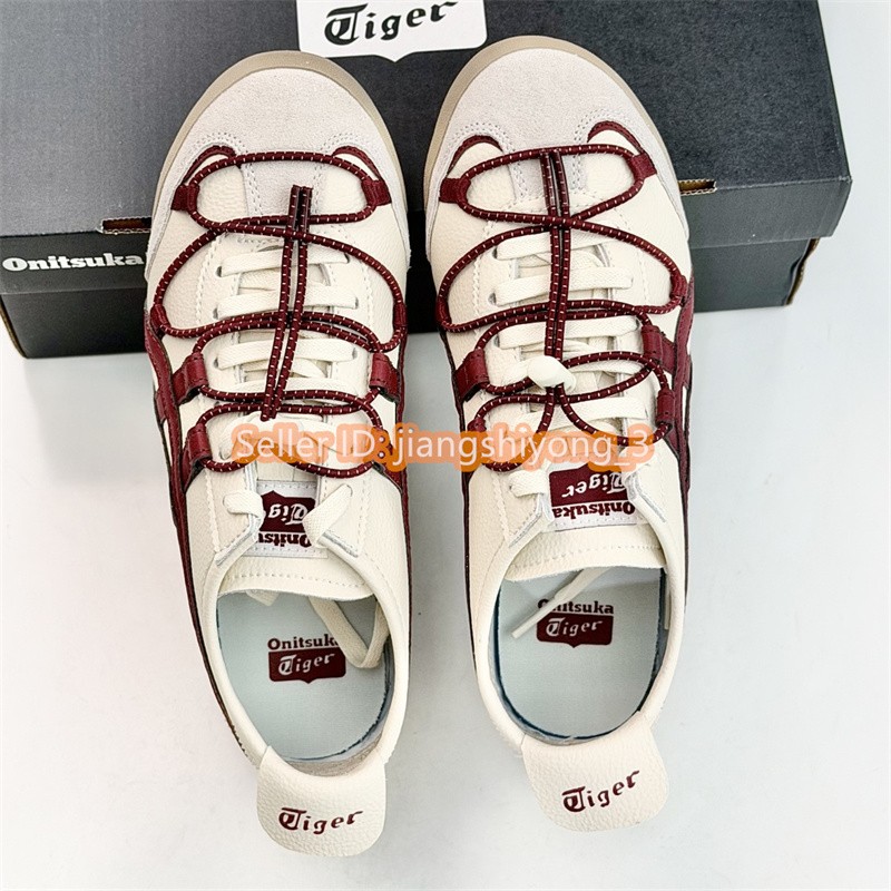 2026 Onitsuka Tiger MEXICO 66 VINY 1183C577-201 White Red