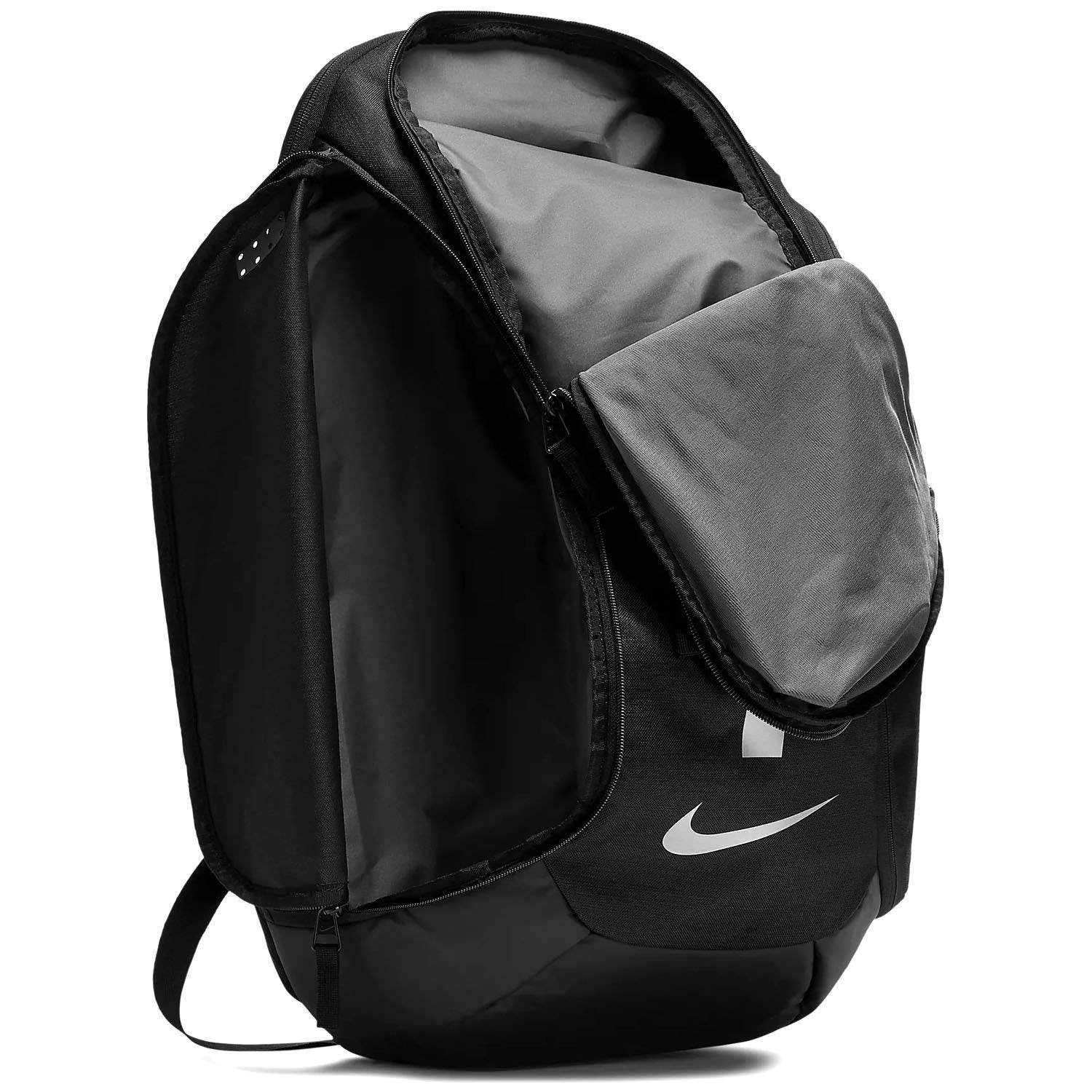 Nike HOOPS ELITE PRO $80 Basketball Backpack NEW Bag Black Silver BA5554 011