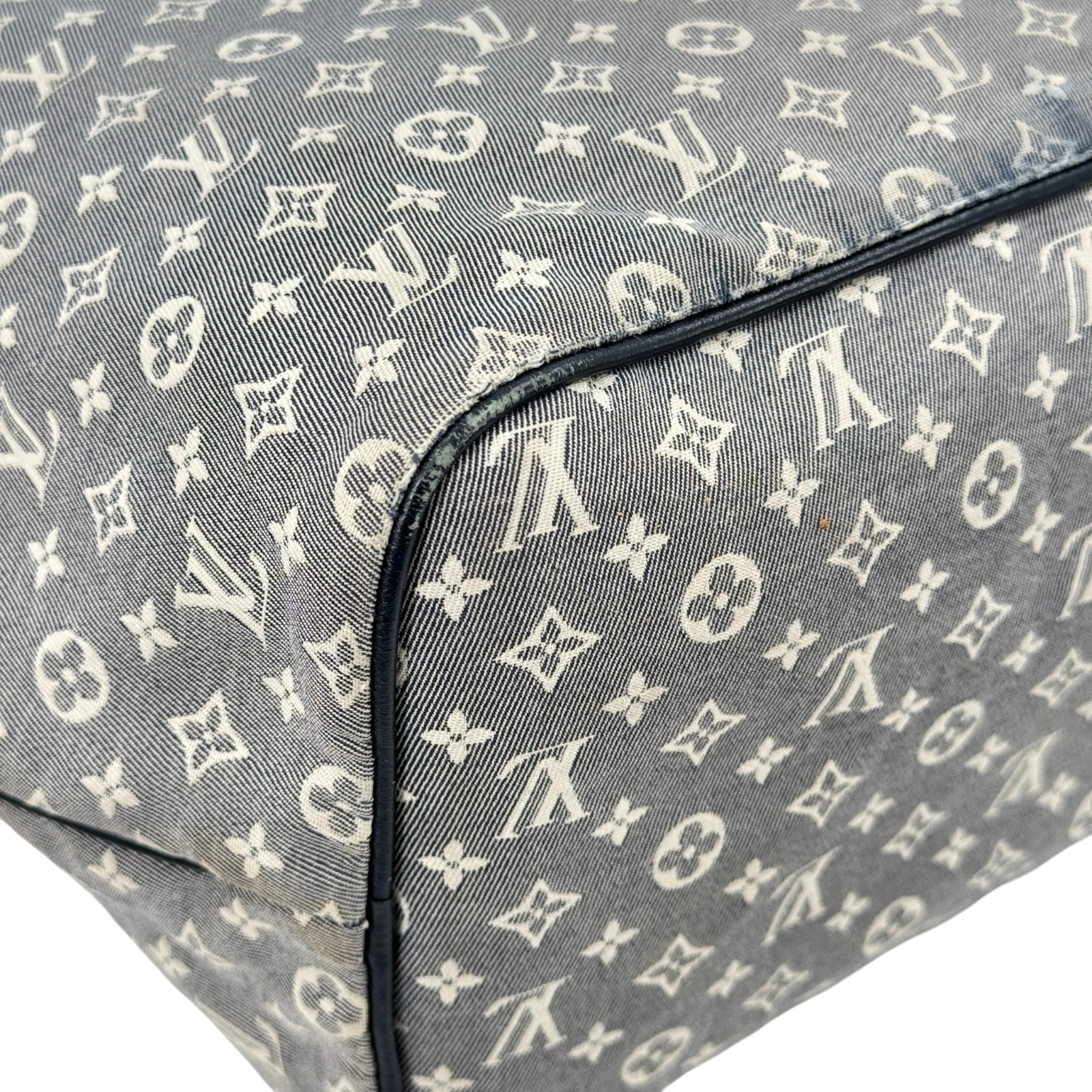 LOUIS VUITTON Neverfull MM Monogram Idylle Canvas Navy Shoulder Tote Bag M40514