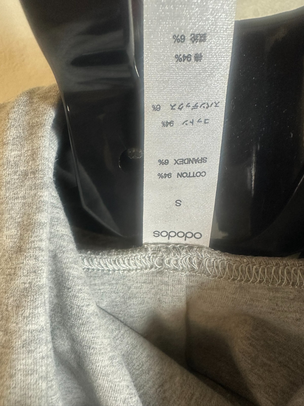 👀Women’s Ododos Crop Top Sweatshirt Hoodie Gray Size Small🔥