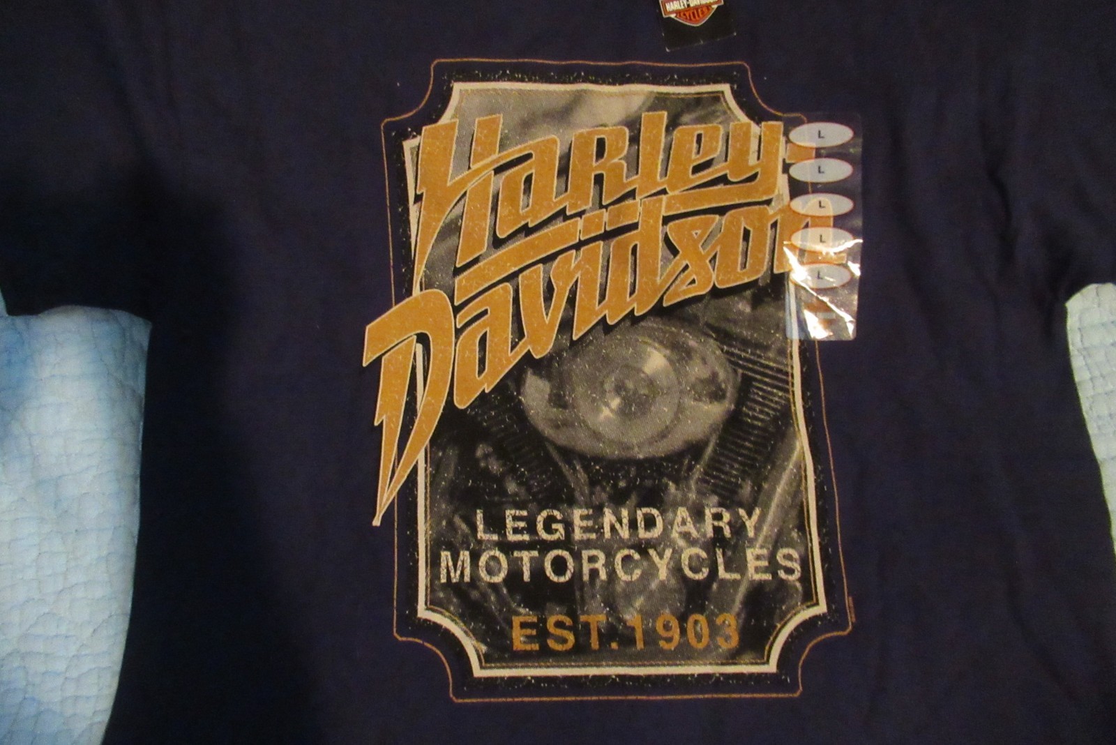 HARLEY DAVIDSON BUDAPEST HUNGARY T SHIRT SIZE LARGE NEW WITH TAG