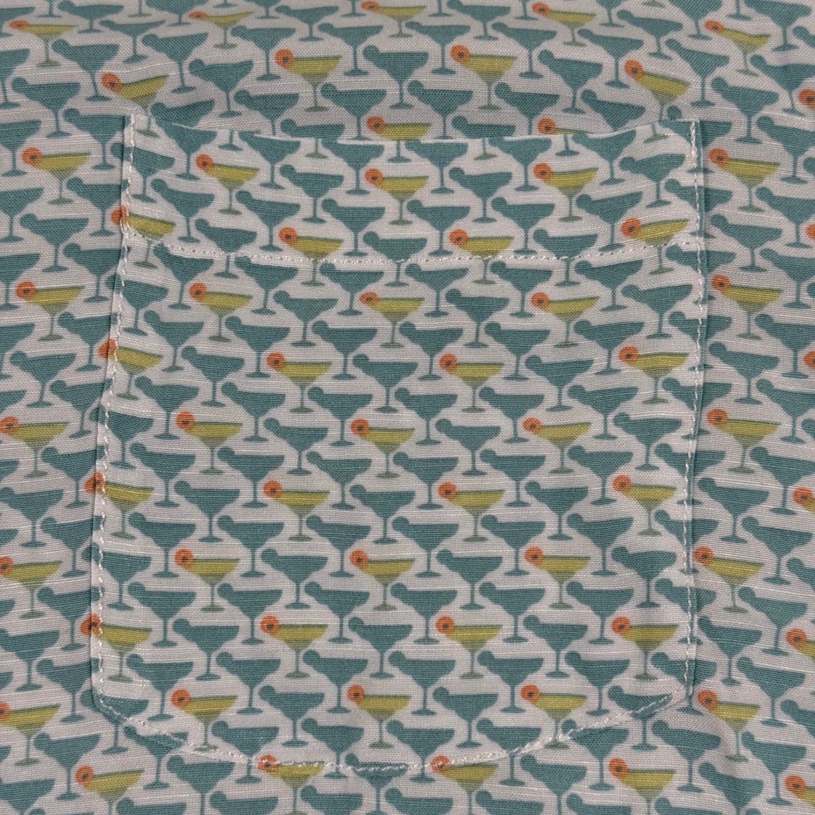 Tommy Bahama The Veracruz Cay XL/TG Short S/S AOP Martini Print Men’s
