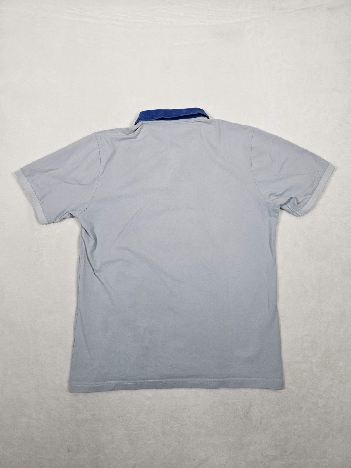 Psycho Bunny Mens Pima Cotton Polo Shirt Grey Blue Orange Size XXL