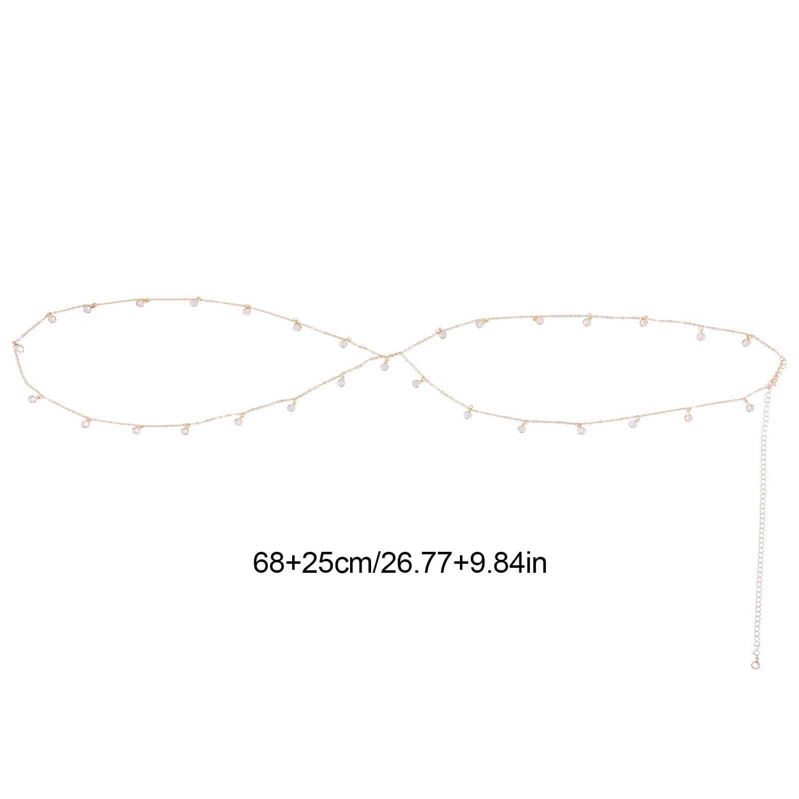 Belly Chains for Women, Beach Summer Medium, as shown in the detailed picture