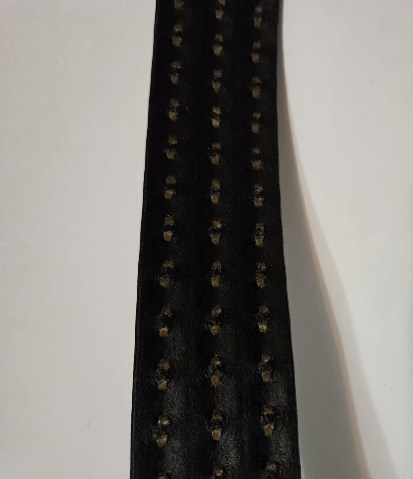Funk Plus Belt Mens Small Black Leather Silver Studded Pyramid Punk Rock