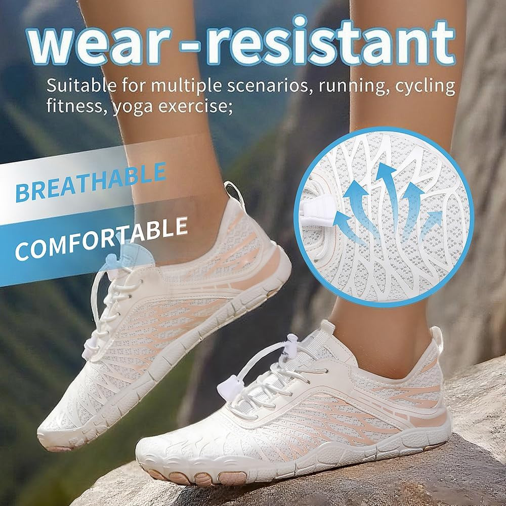 Grounded Footwear for Women Men Neuropathy, Hike Barefoot Shoes Women