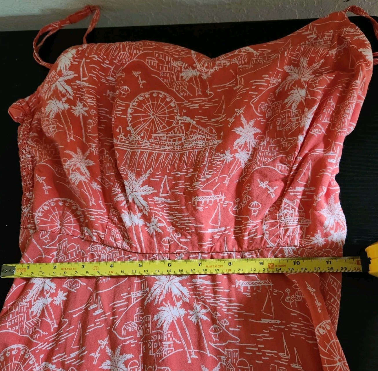 Old Navy Rayon Coral Pink Summer Dress XS