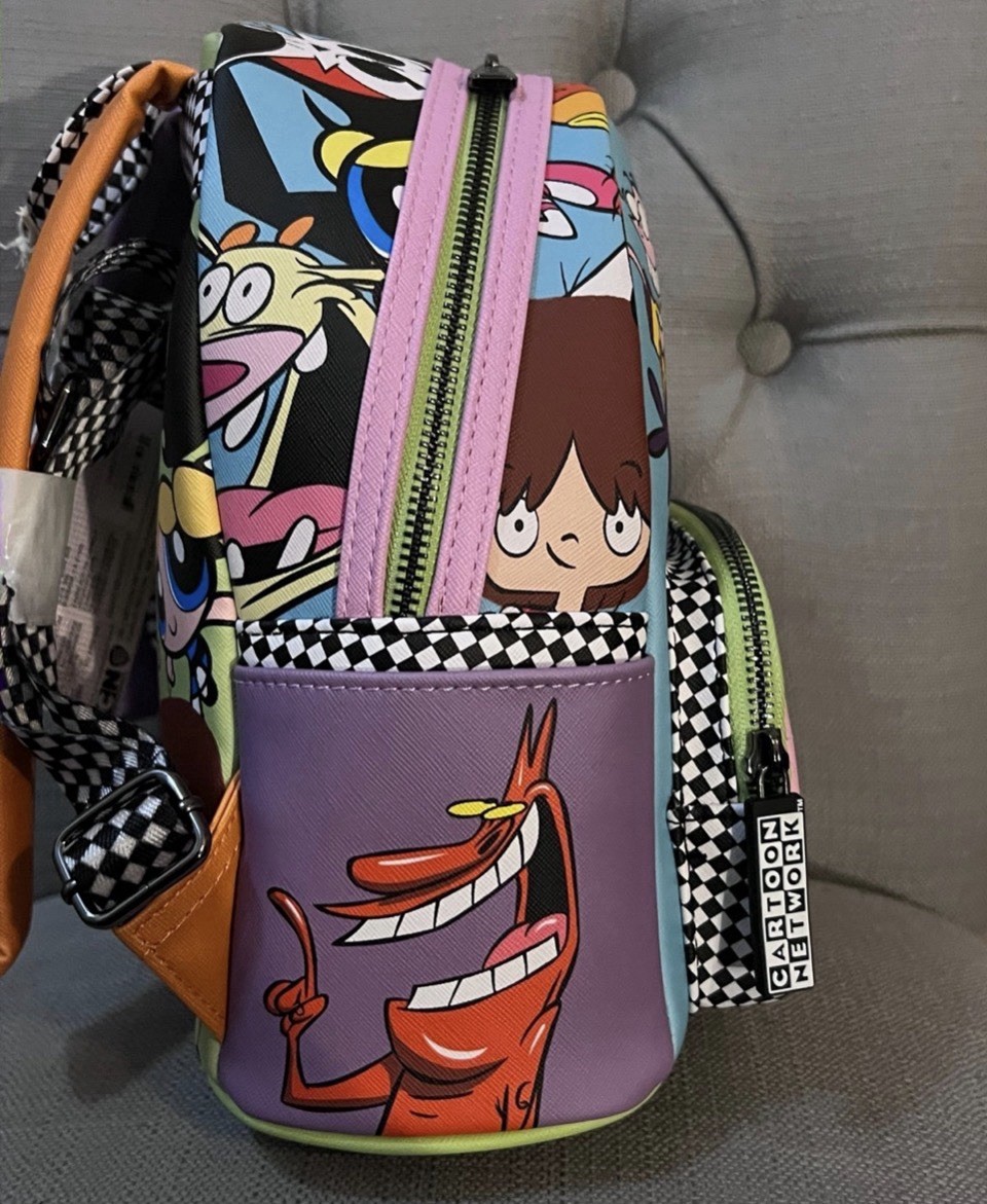 Loungefly Cartoon Network Retro Collage Mini Backpack