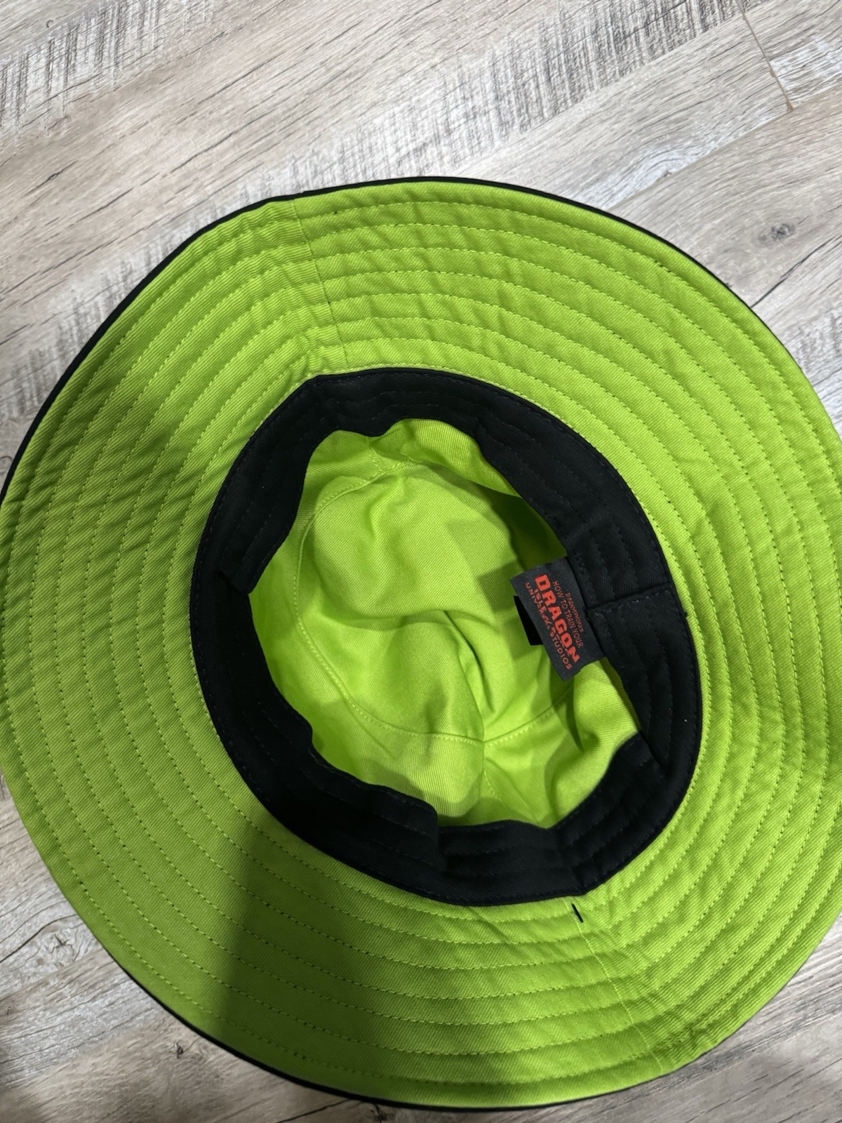 How To Train Your Dragon Universal Epic Universe Berk Toothless Black Bucket Hat