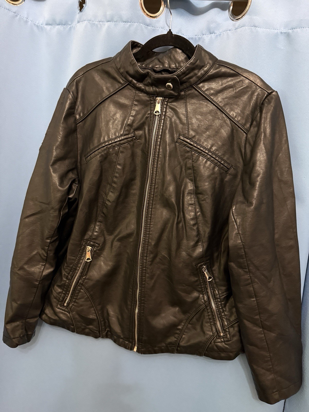 Marc New York Women’s Faux Leather Jacket
