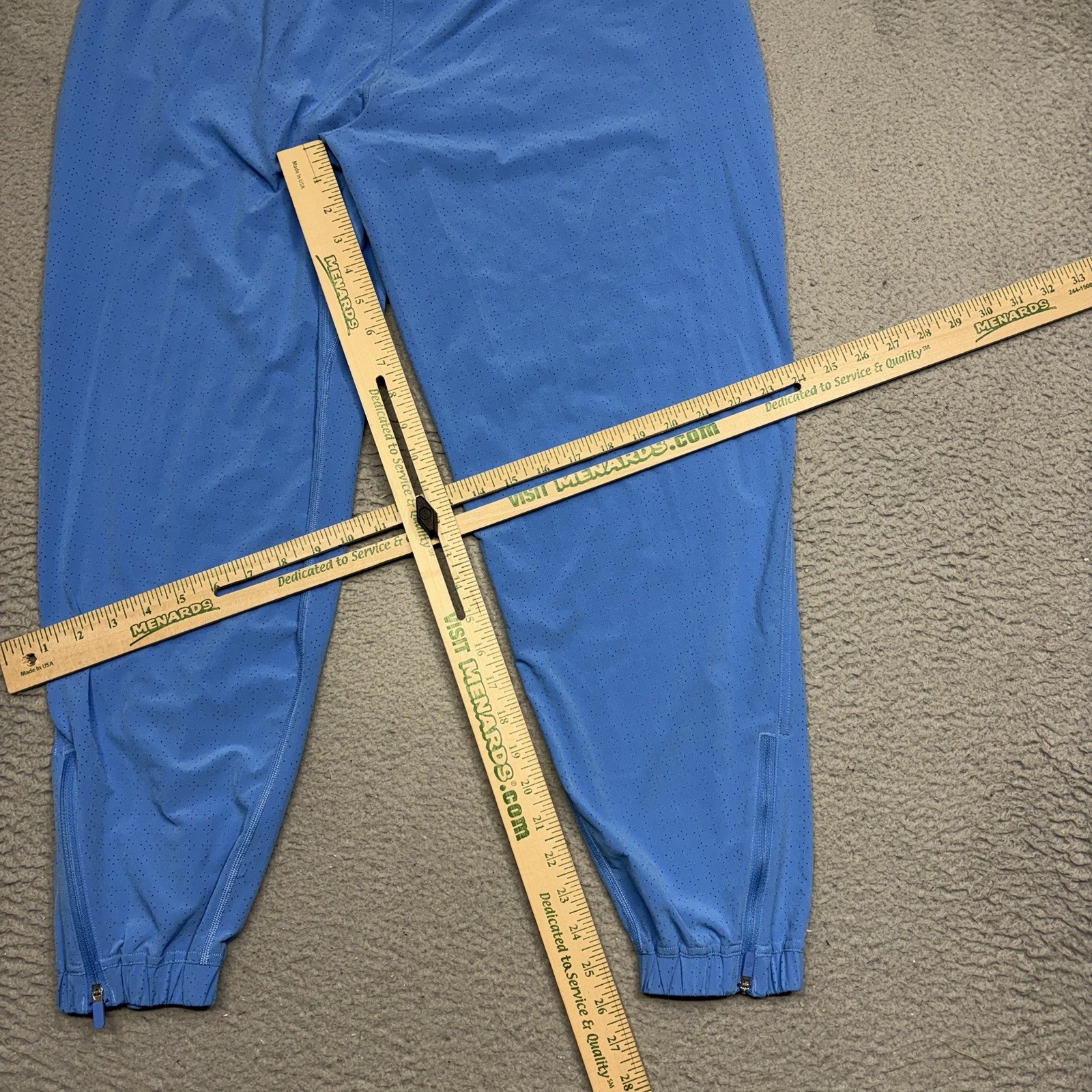 Lululemon Adapted State Perforated Jogger Women’s 10 Blue Mesh High Rise Pants