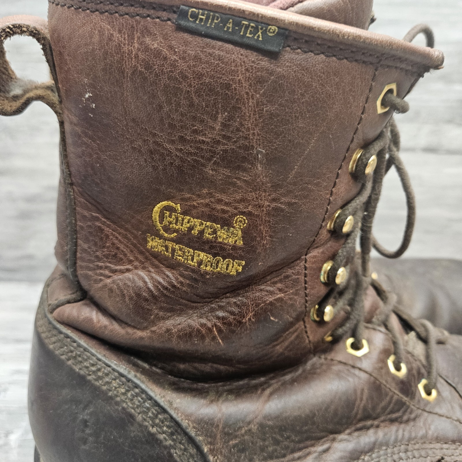 Chippewa Boots Paladin Logger Steel Toe Insulated Waterproof Size 13 XW #73060