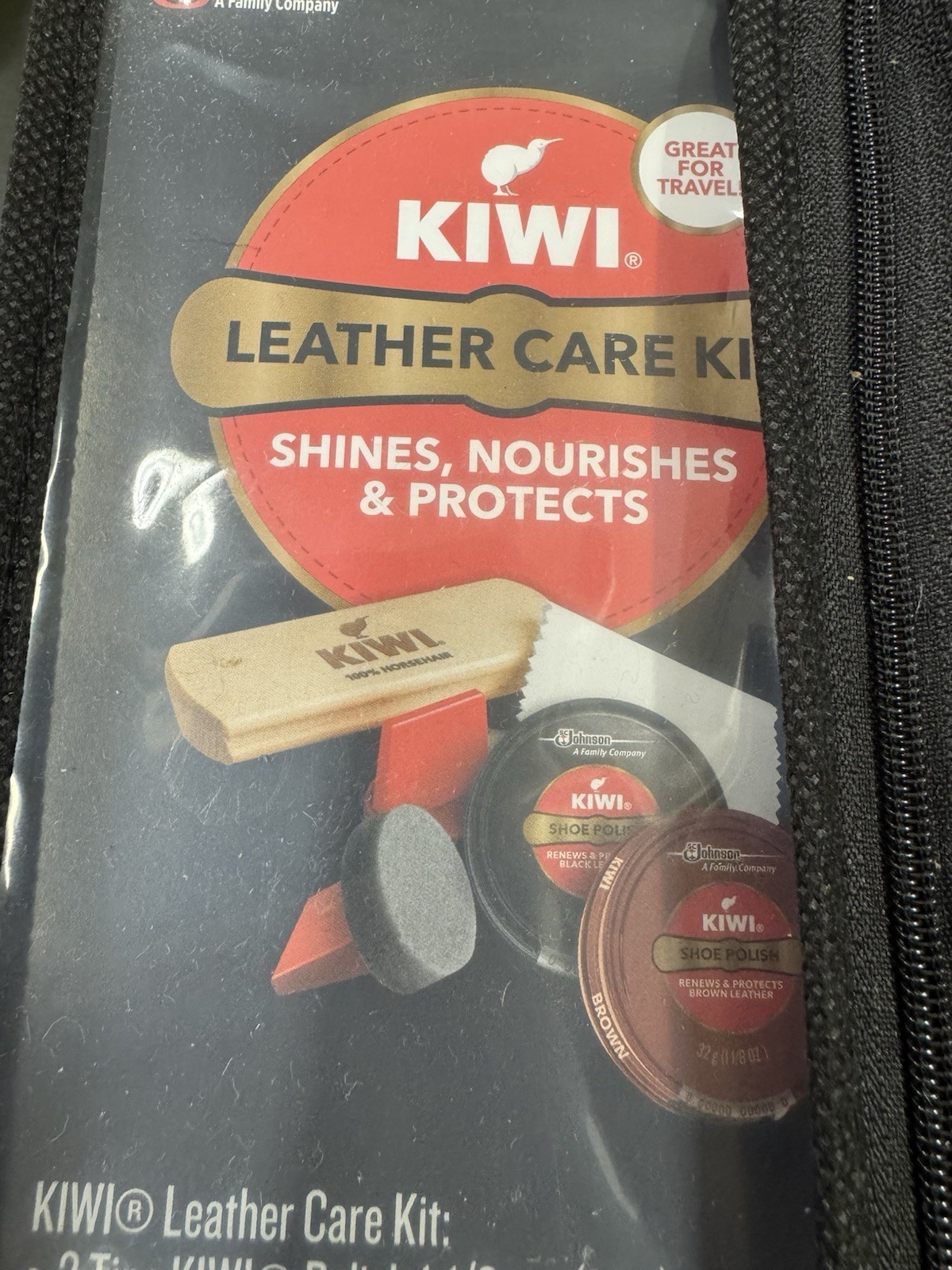 Kiwi Leather Care Kit (6 Piece Kit) New