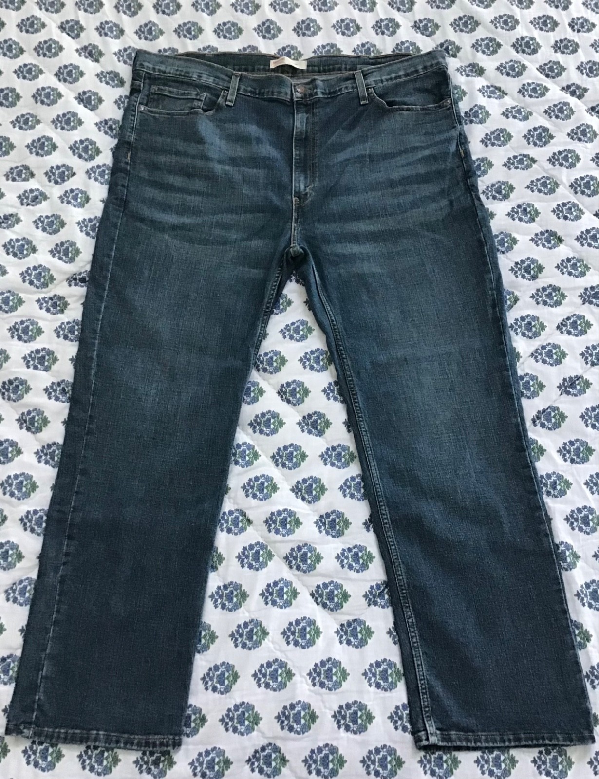 LEVI’S SIGNATURE 567 STRAIGHT Men’s Medium Wash Denim Blue Jeans Size 44×30