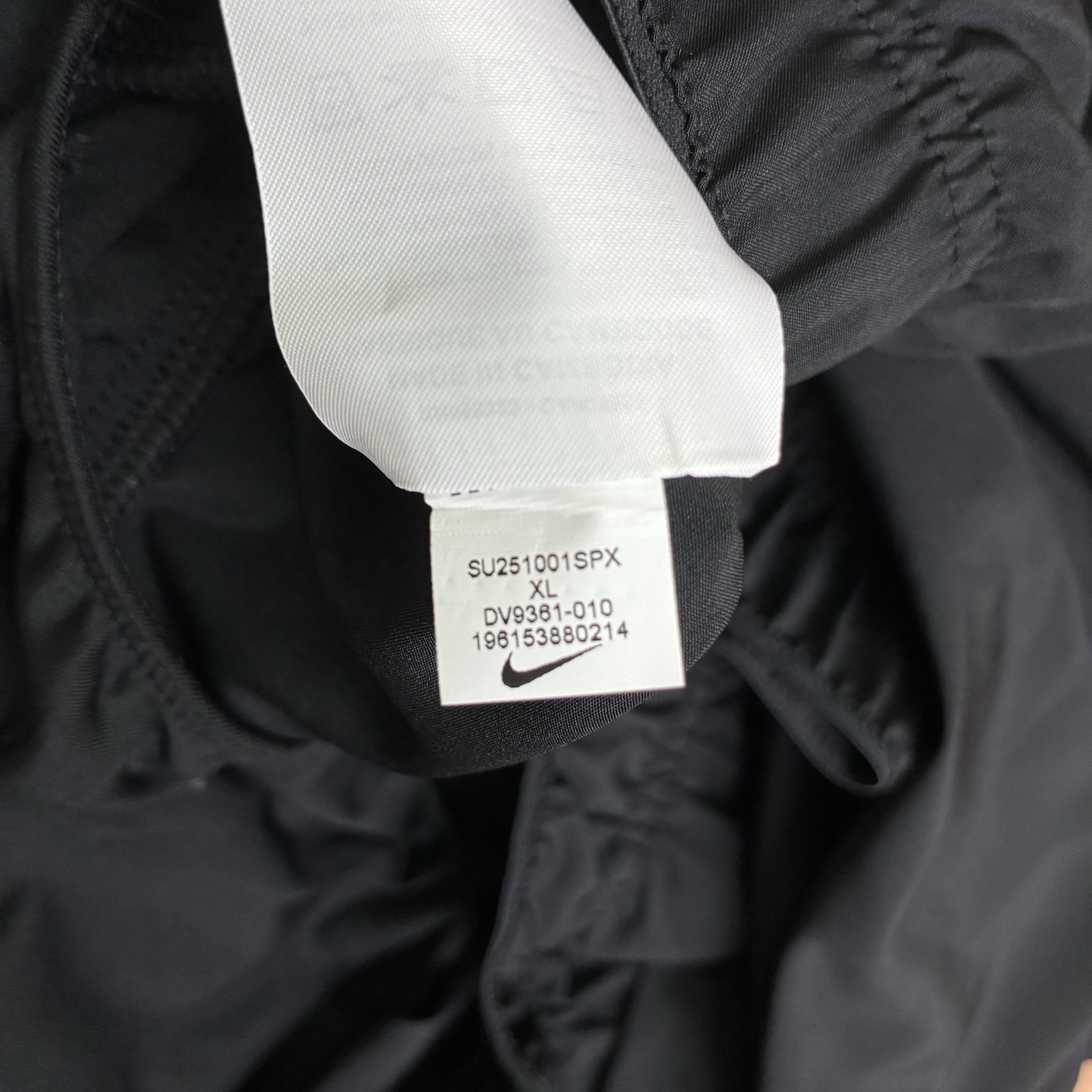 Nike Challenger Mens Running Shorts 9″ Brief Lined XL Extra Large Black DV9361