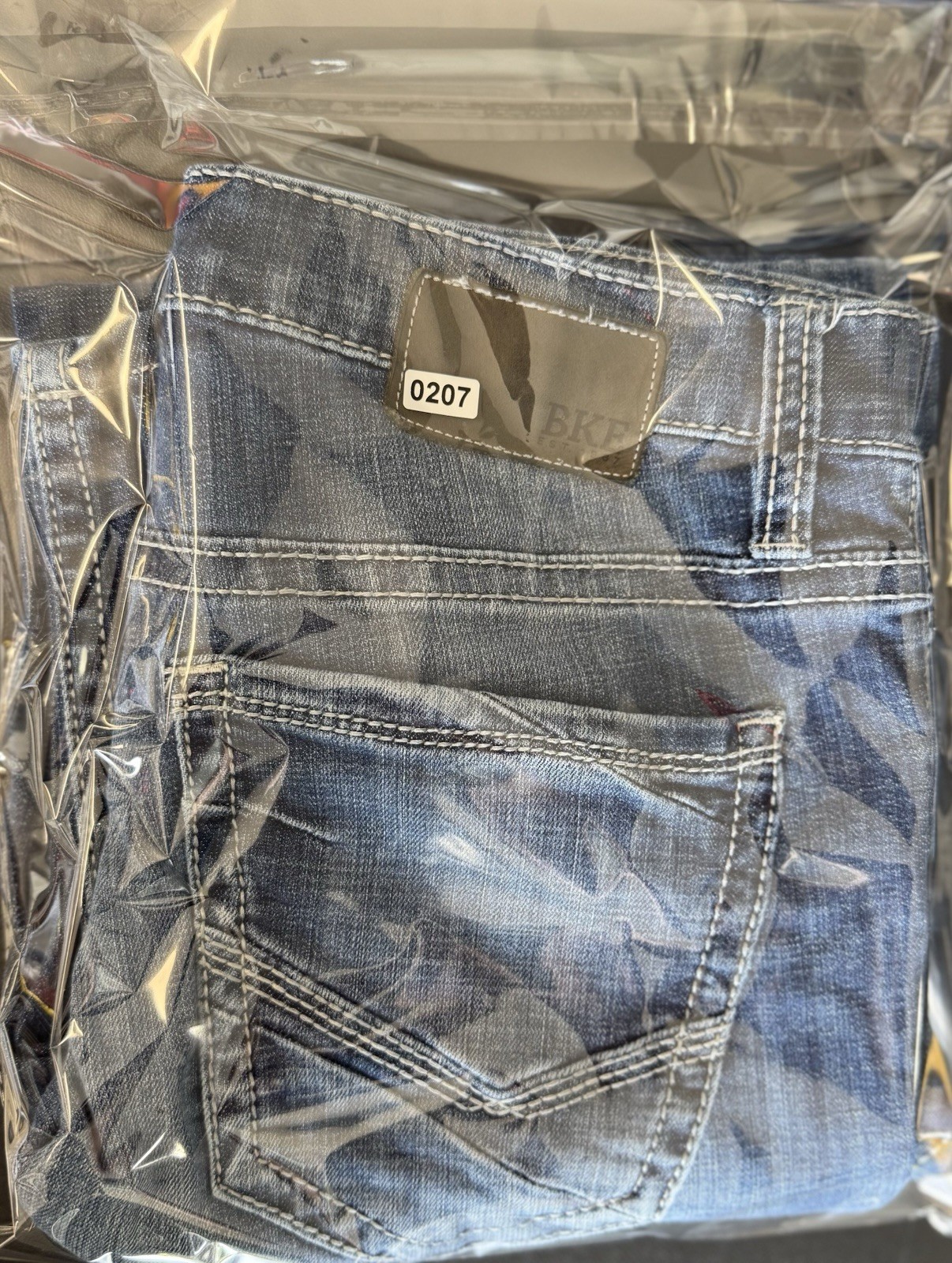 BKE Jake Jeans Mens 32×34 Medium Wash Straight Leg Stretch Denim