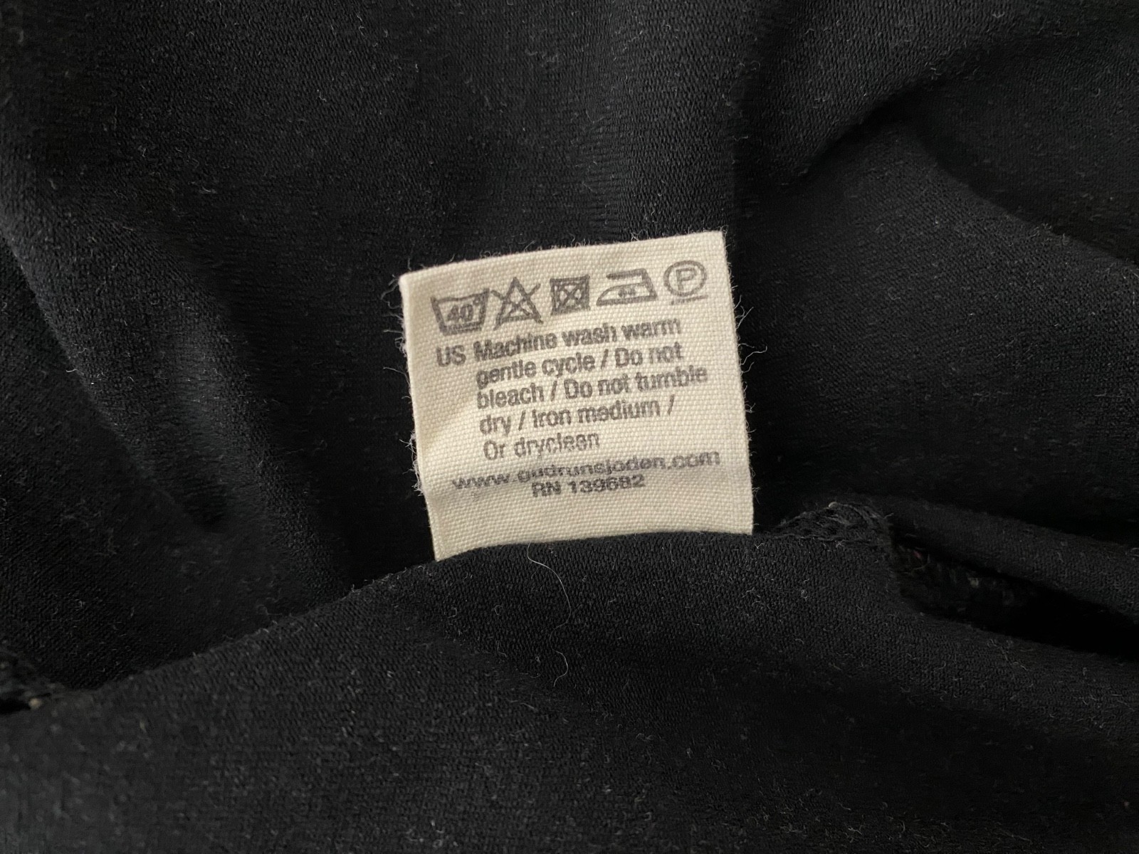 GUDRUN SJODEN women’s dress 94% cotton 6% elastane Size L