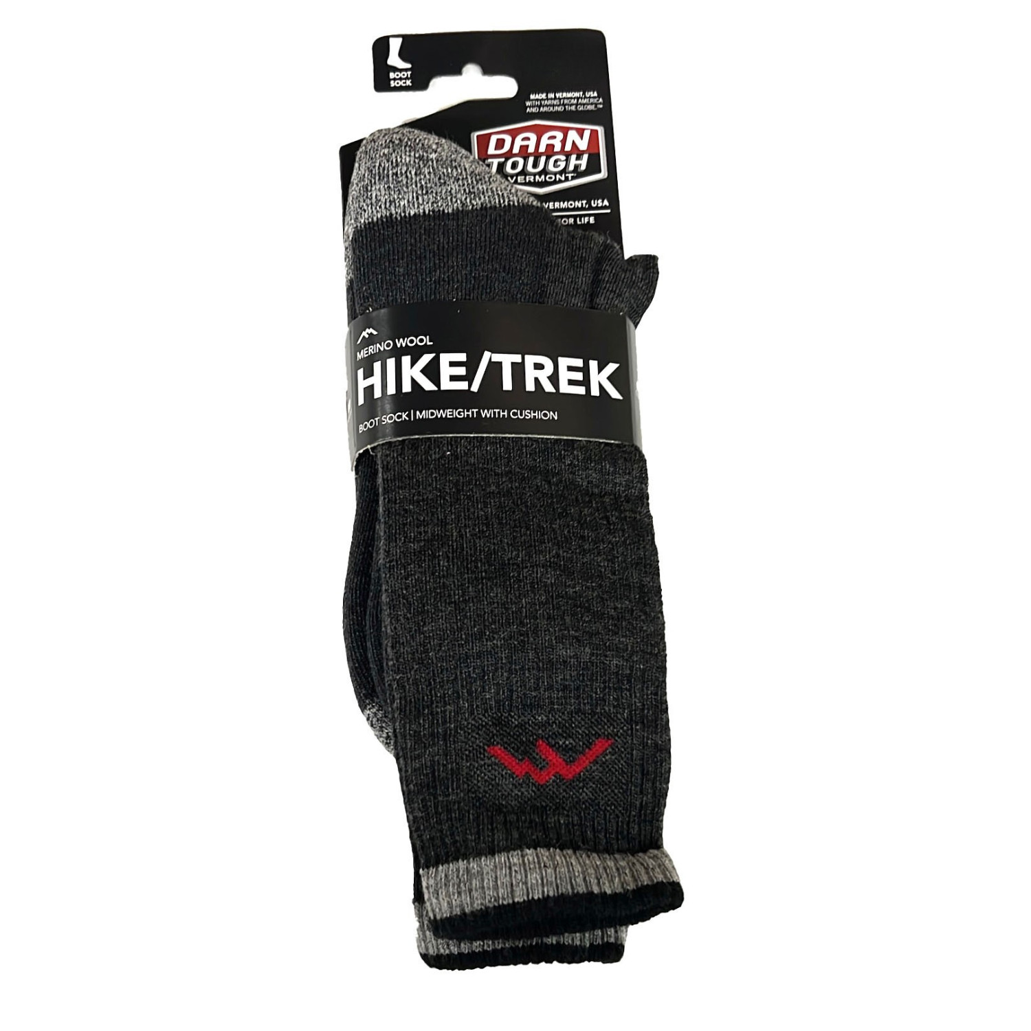 Darn Tough Men’s Hiker Boot Cushion Midweight Hiking Socks, Size & Color Options