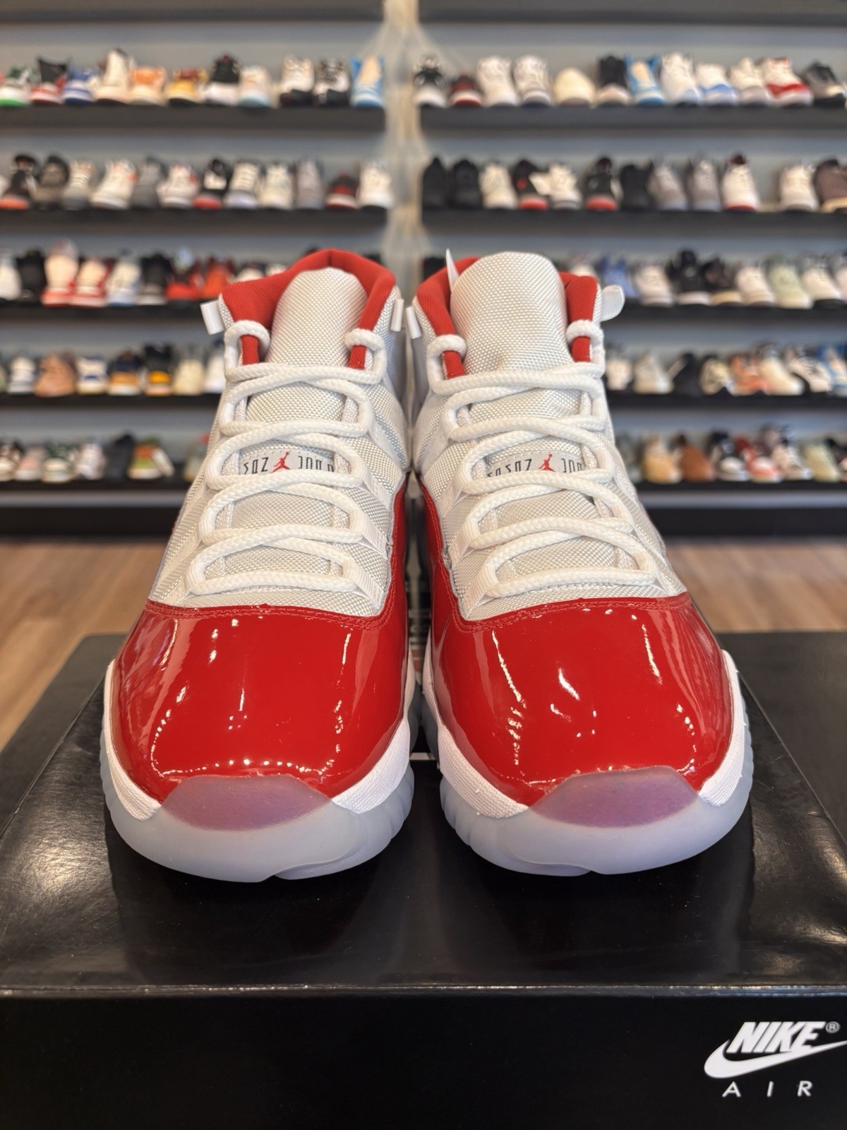 Jordan 11 Retro High Cherry Size 12 Brand New Red White