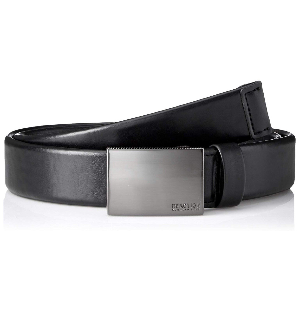 Kenneth Cole Reaction, Plaque Tubular Techni-Cole Stretch Belt (Choose Size)