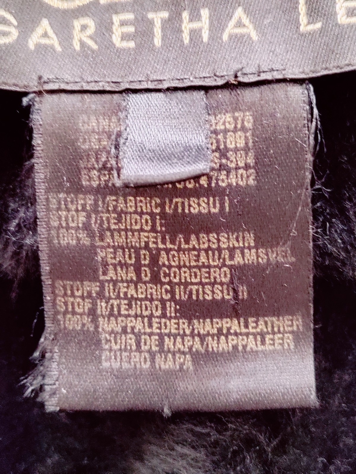 RARE Escada Margaretha Ley Brown Nappa Leather & 100% Lambskin Jacket SZ 8 EUC