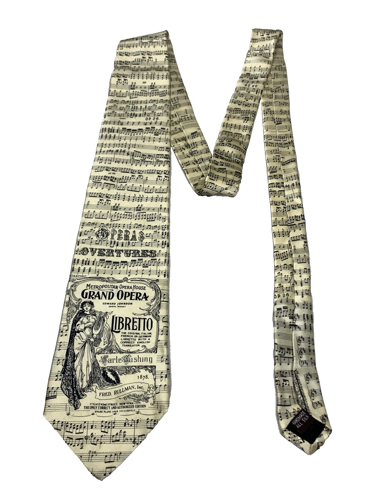 Vintage Museum Artifacts 100% Silk Hand Made Neck Tie P118