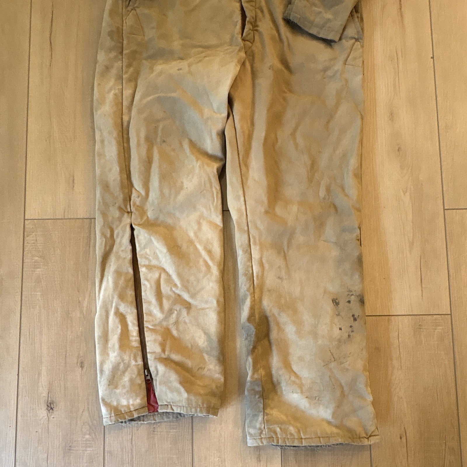 Walls Zero-Zone Insulated Brown Canvas Coveralls Men’s L Regular 94-81035BW