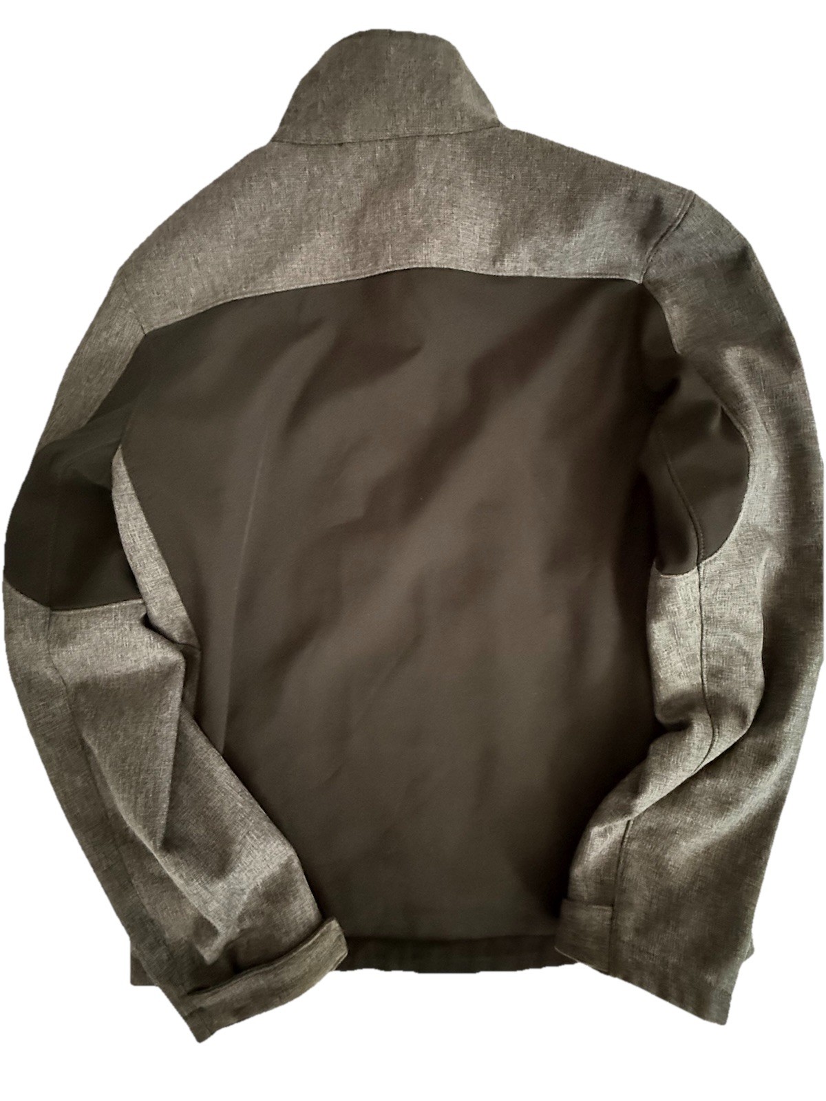 ZeroXposur Softshell Jacket Men Small Softshell Jacket Gray Black Full Zip