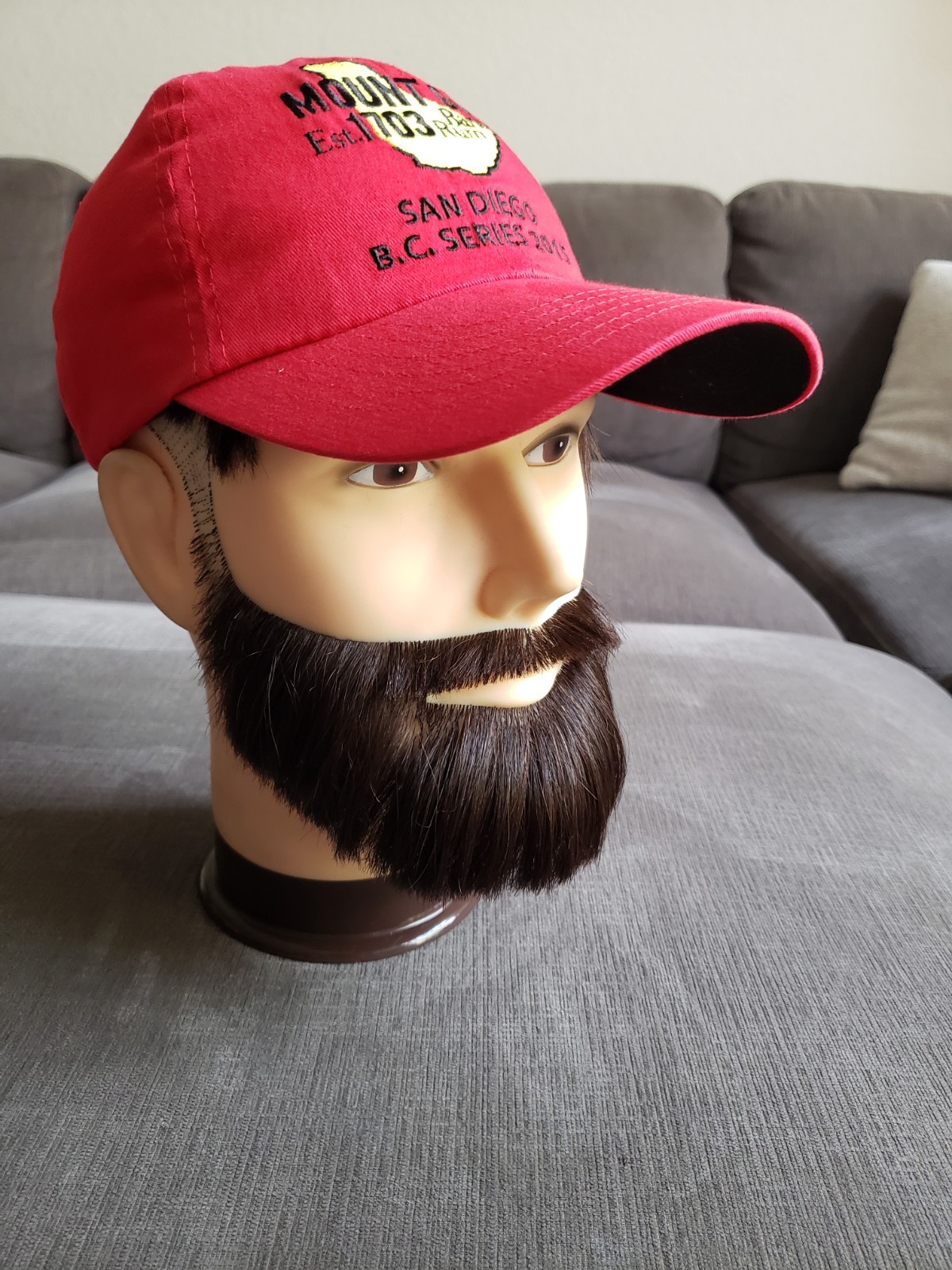 Mount Gay Barbados Rum Strapback Hat Cap San Diego B.C. Series 2015