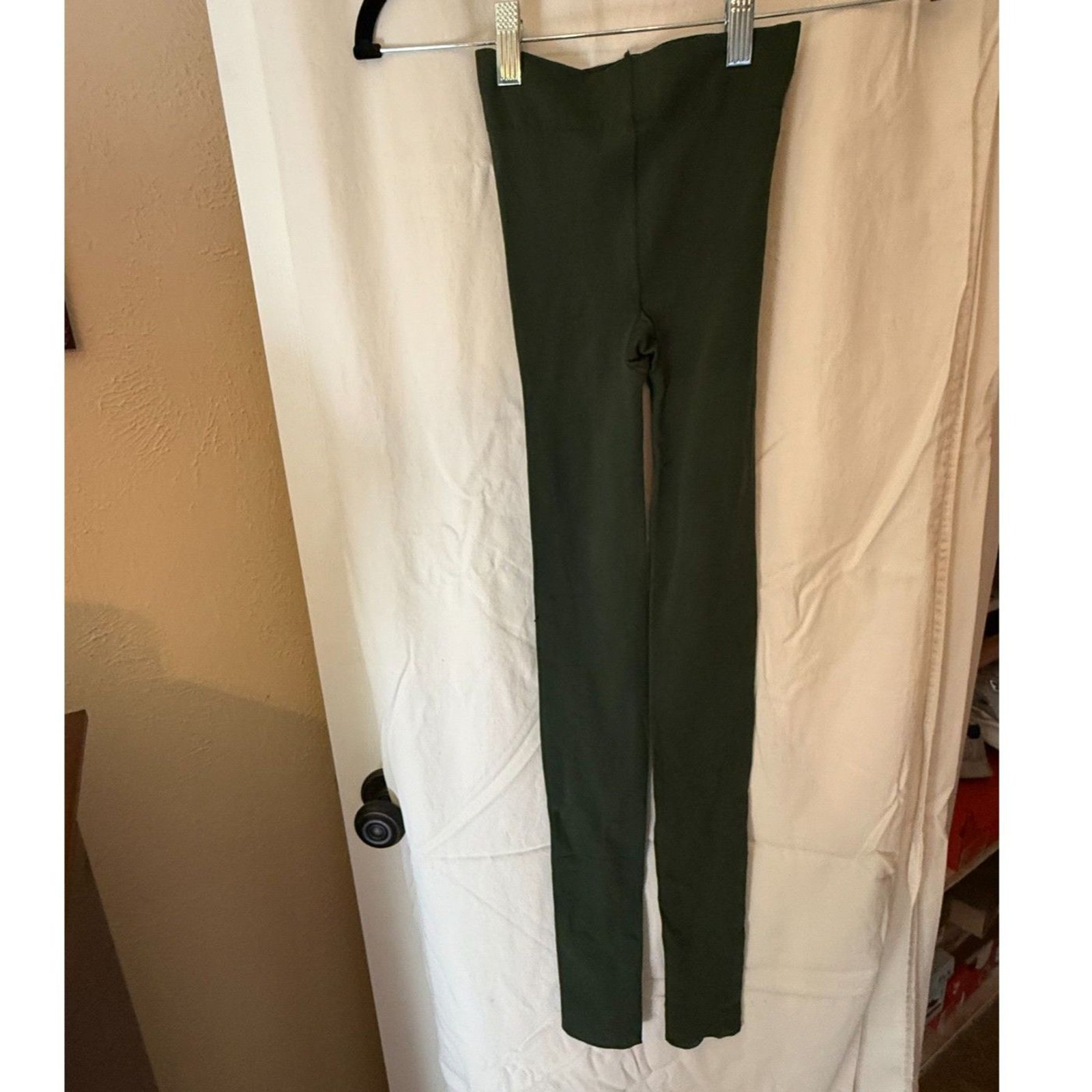 NWOT 2 Pr Womens Footless Tights Forest Green & Brown