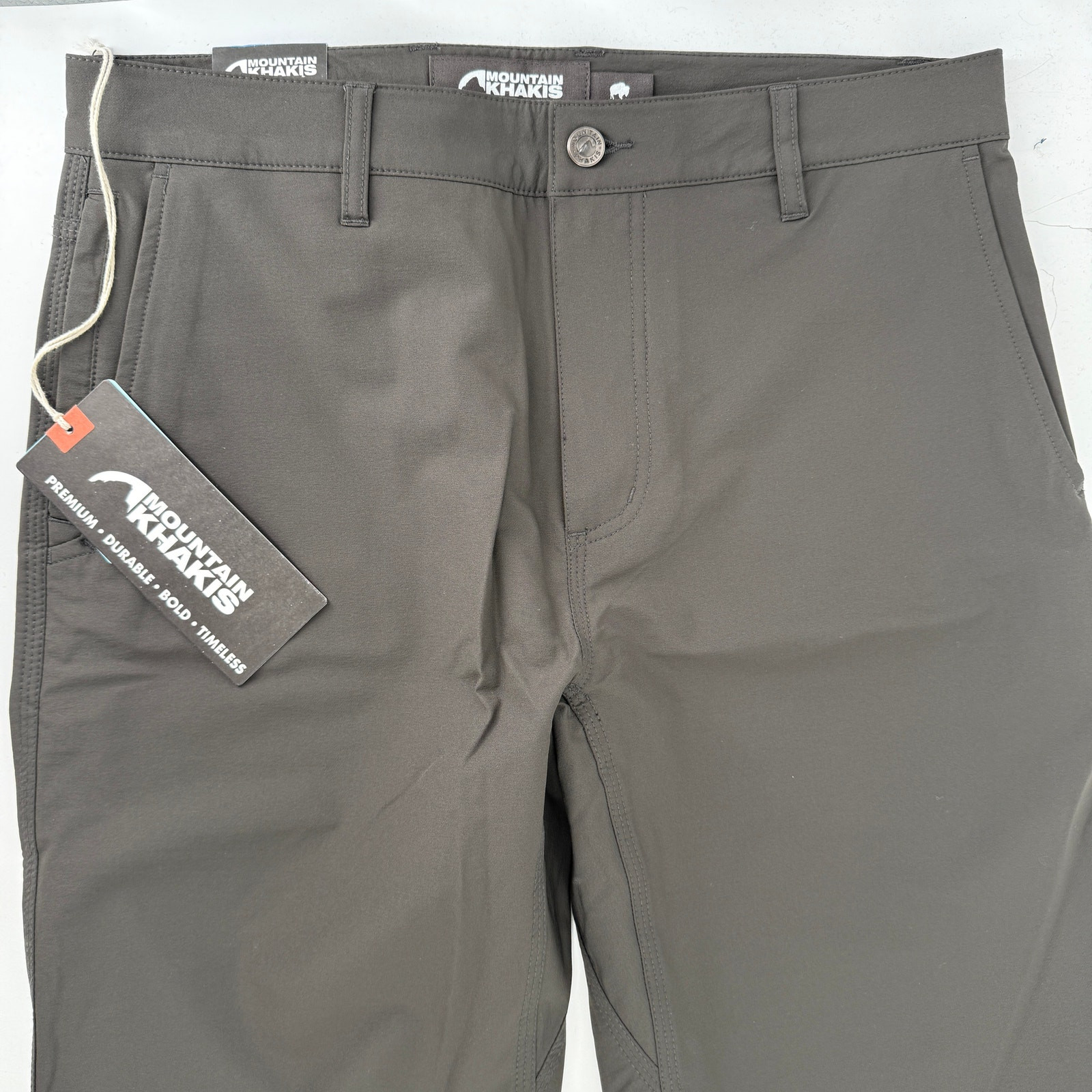 Mountain Khakis Rover Hybrid Pants Mens Sz 32 X 34 Jackson Grey Gorpcore Hiking