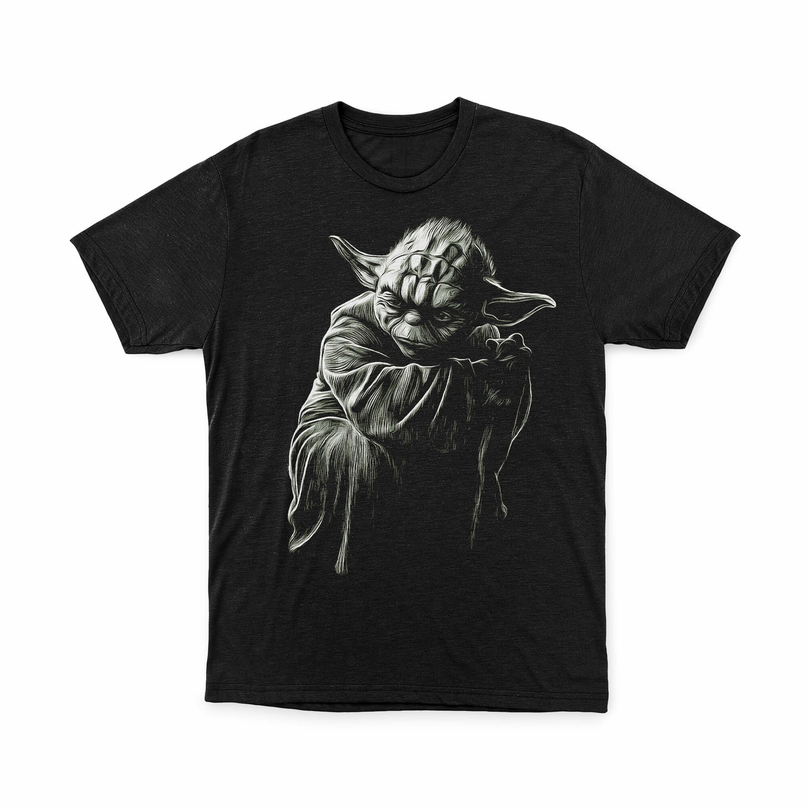 Yoda Star wars T-shirt | Black