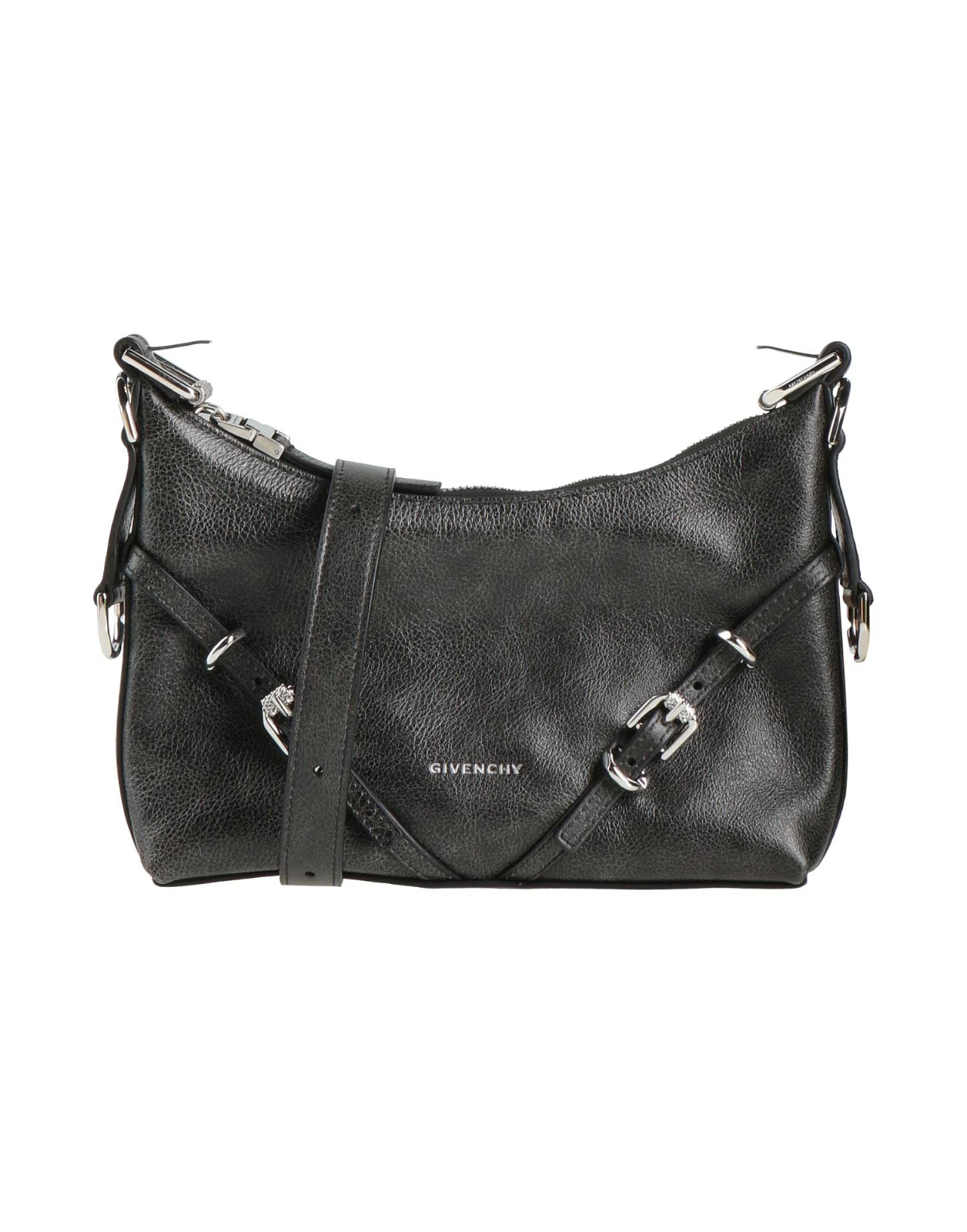 [$1,880] NWT GIVENCHY Voyou Mini Pebbled-Leather Shoulder bag