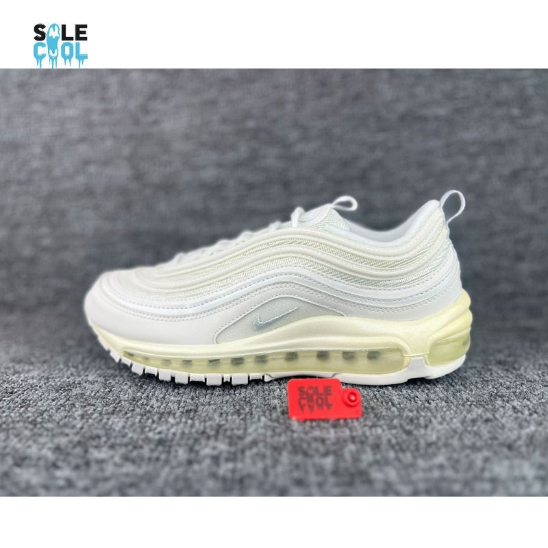 Nike Air Max 97 Triple White Pure Platinum Silver Women’s Shoes 921733-100