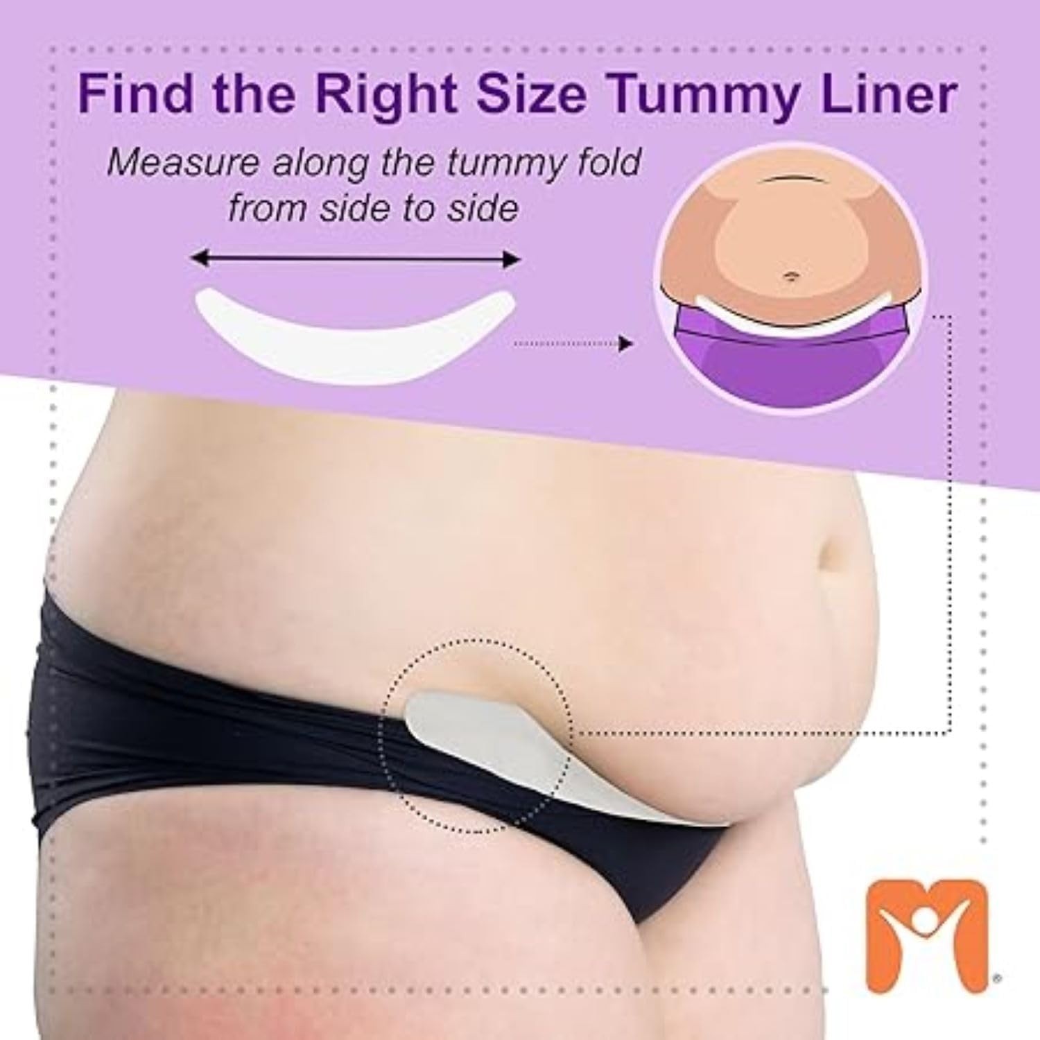 Viscose and Cotton Blend Tummy Liner 3-Pack, XX-Large, Black, Beige, White
