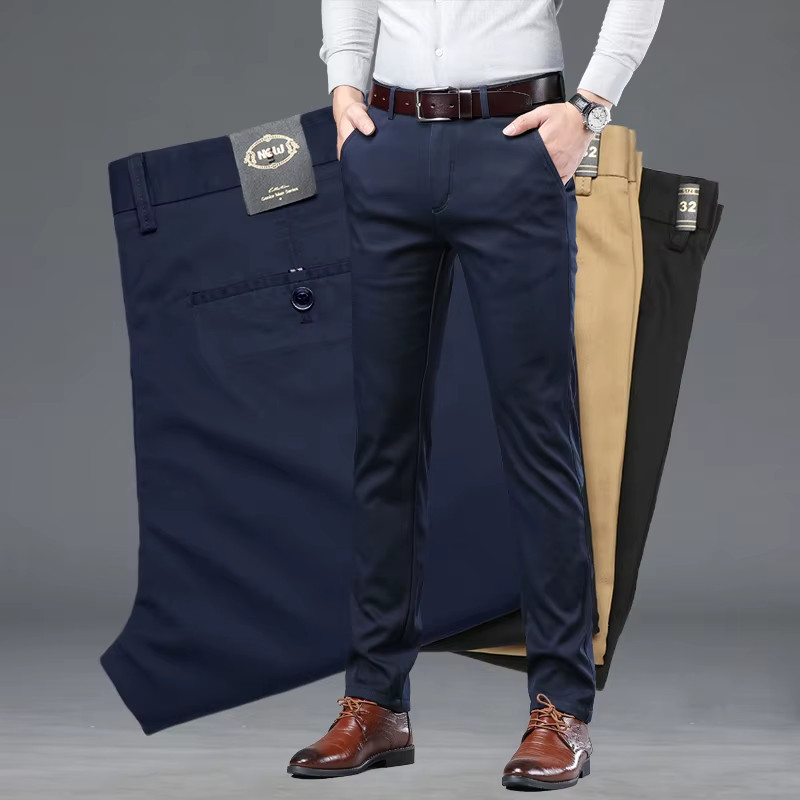 Men’s High Quality Ever Press Casual/Formal/Business Trousers/Pants Size 32-50